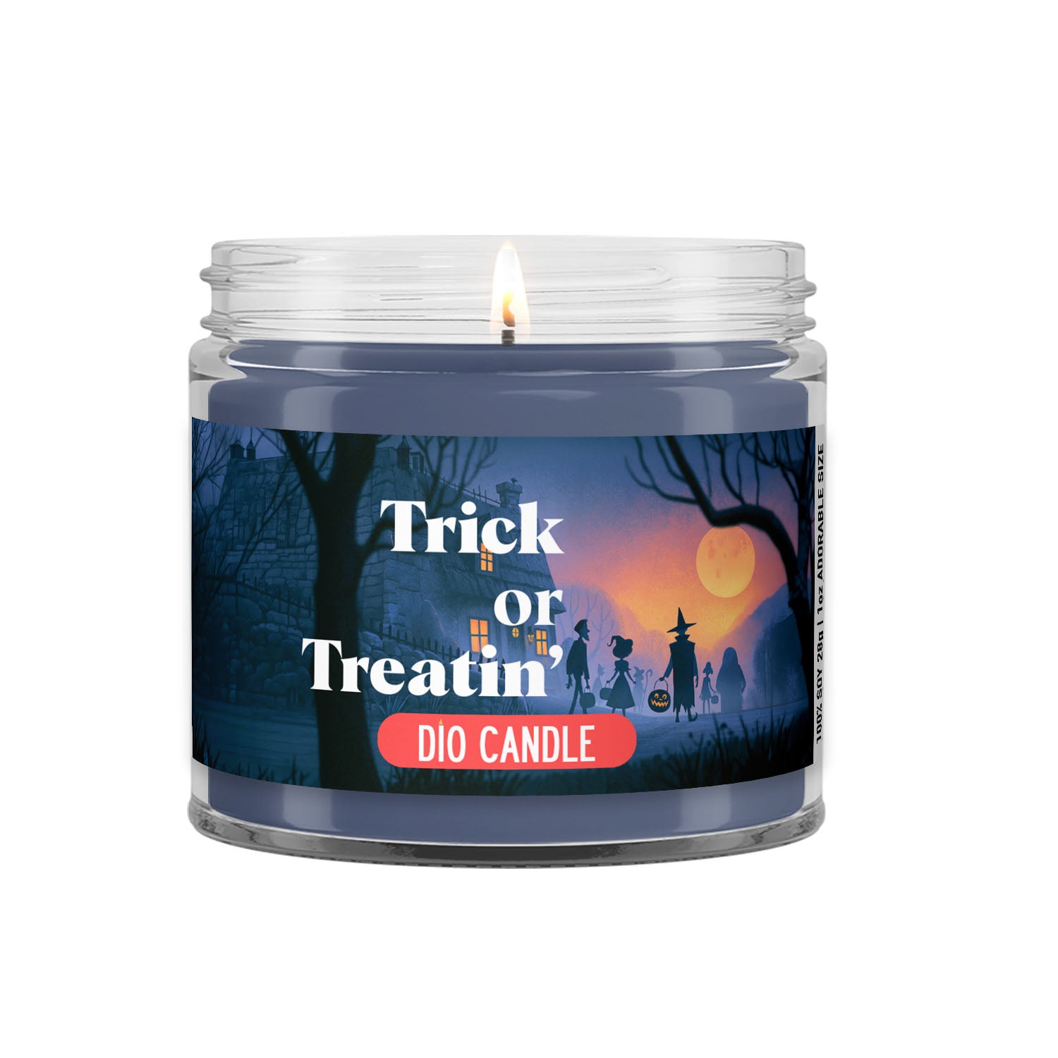 Trick or Treatin' Candle