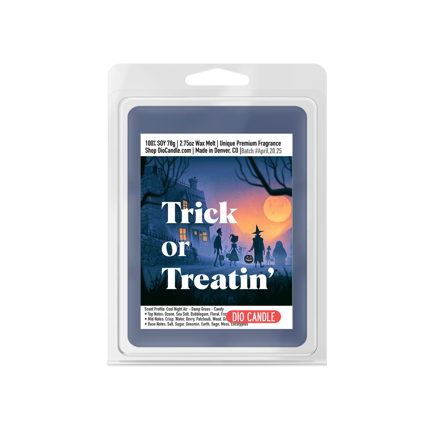 Trick or Treatin' Candle
