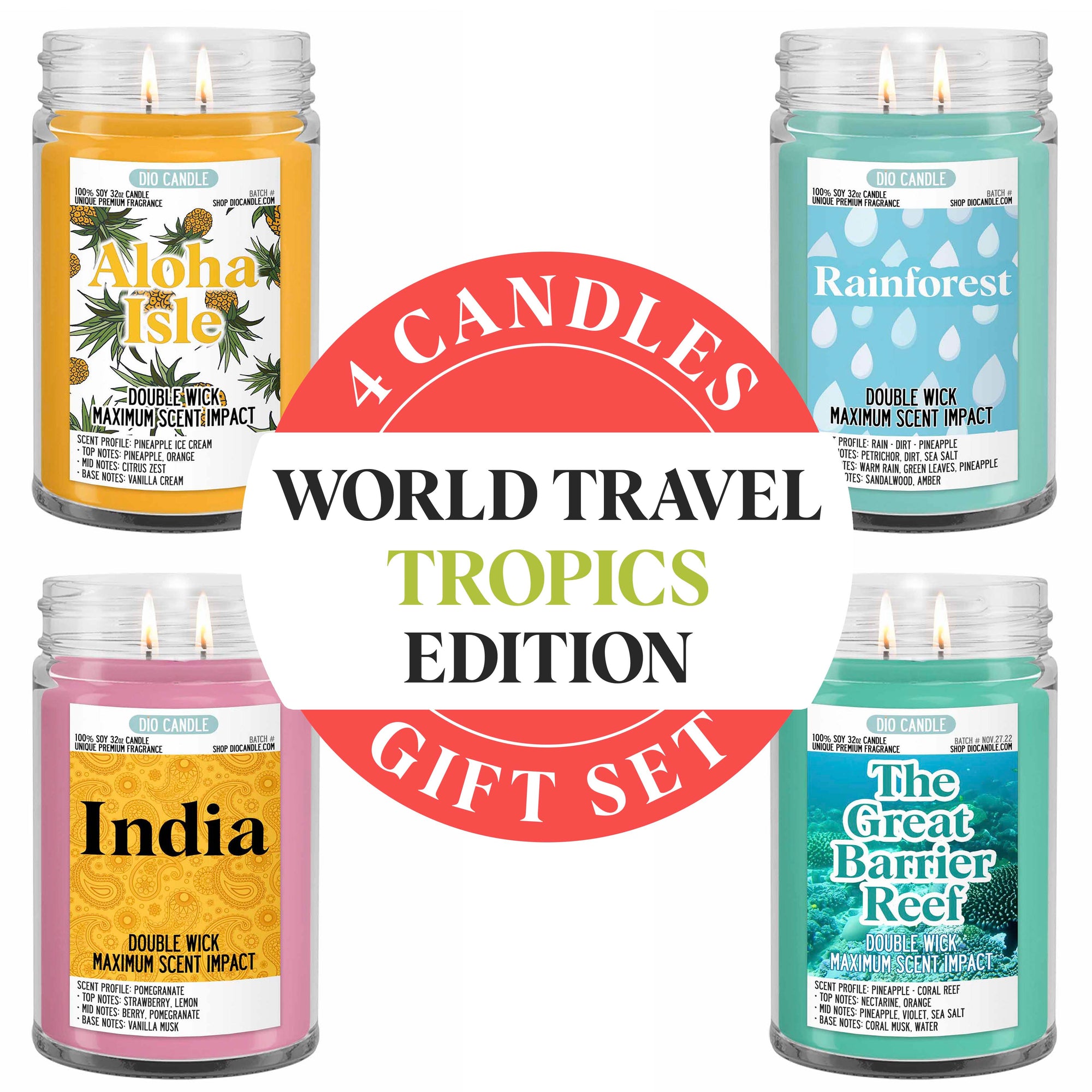 Tropics Locale Candle Gift Set
