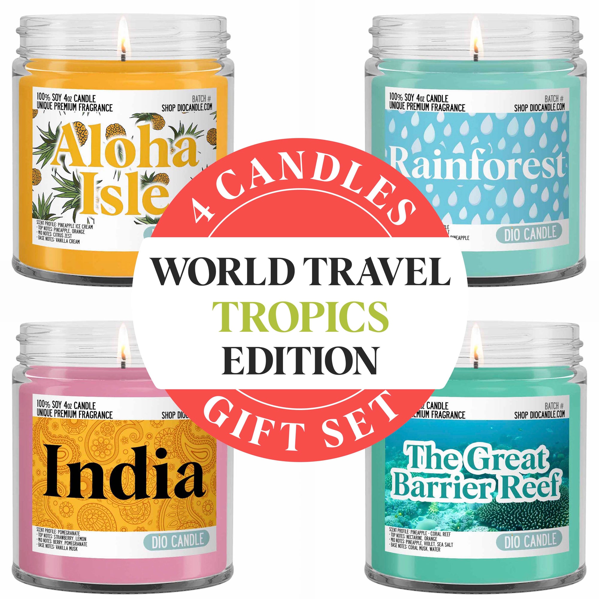 Tropics Locale Candle Gift Set