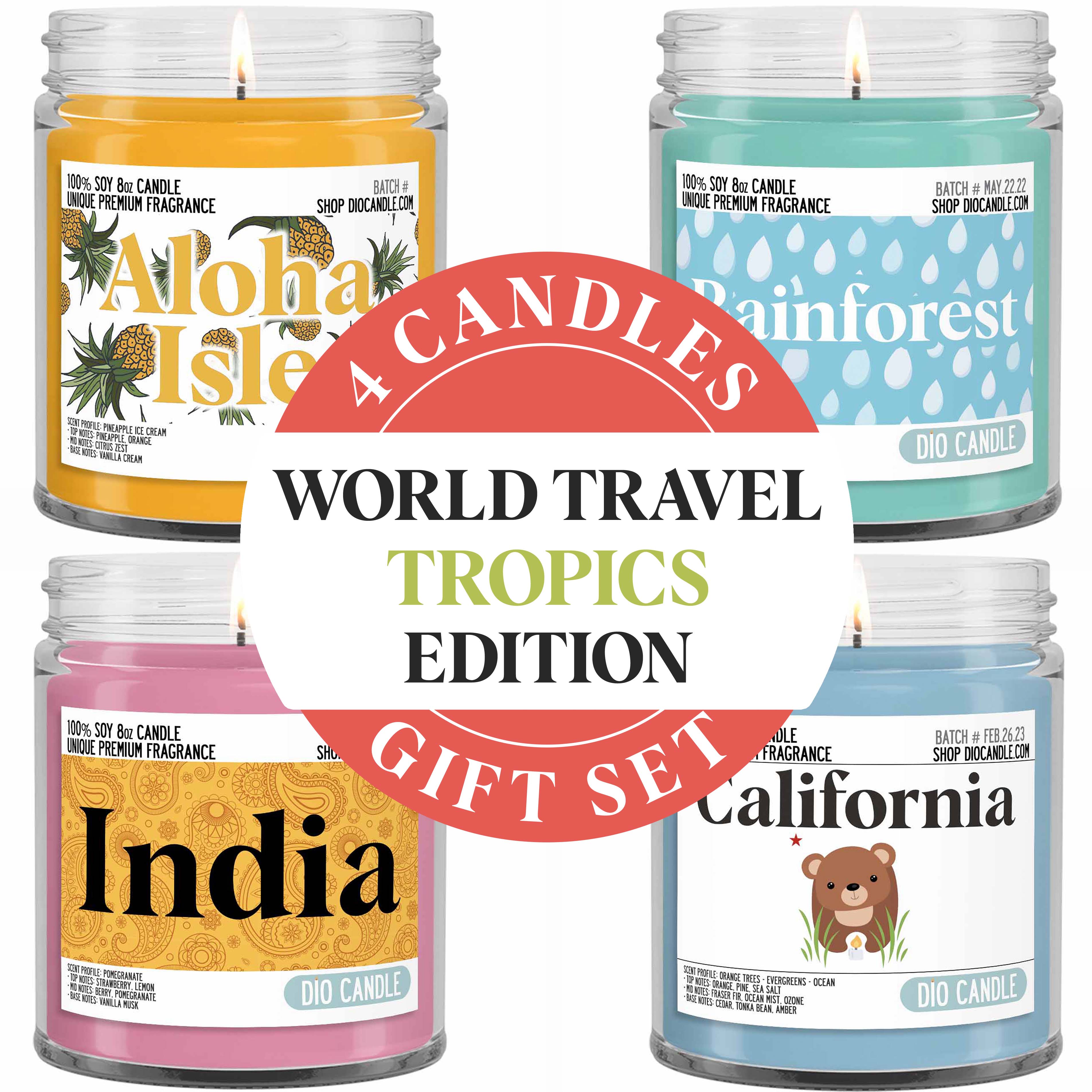 Tropics Locale Candle Gift Set