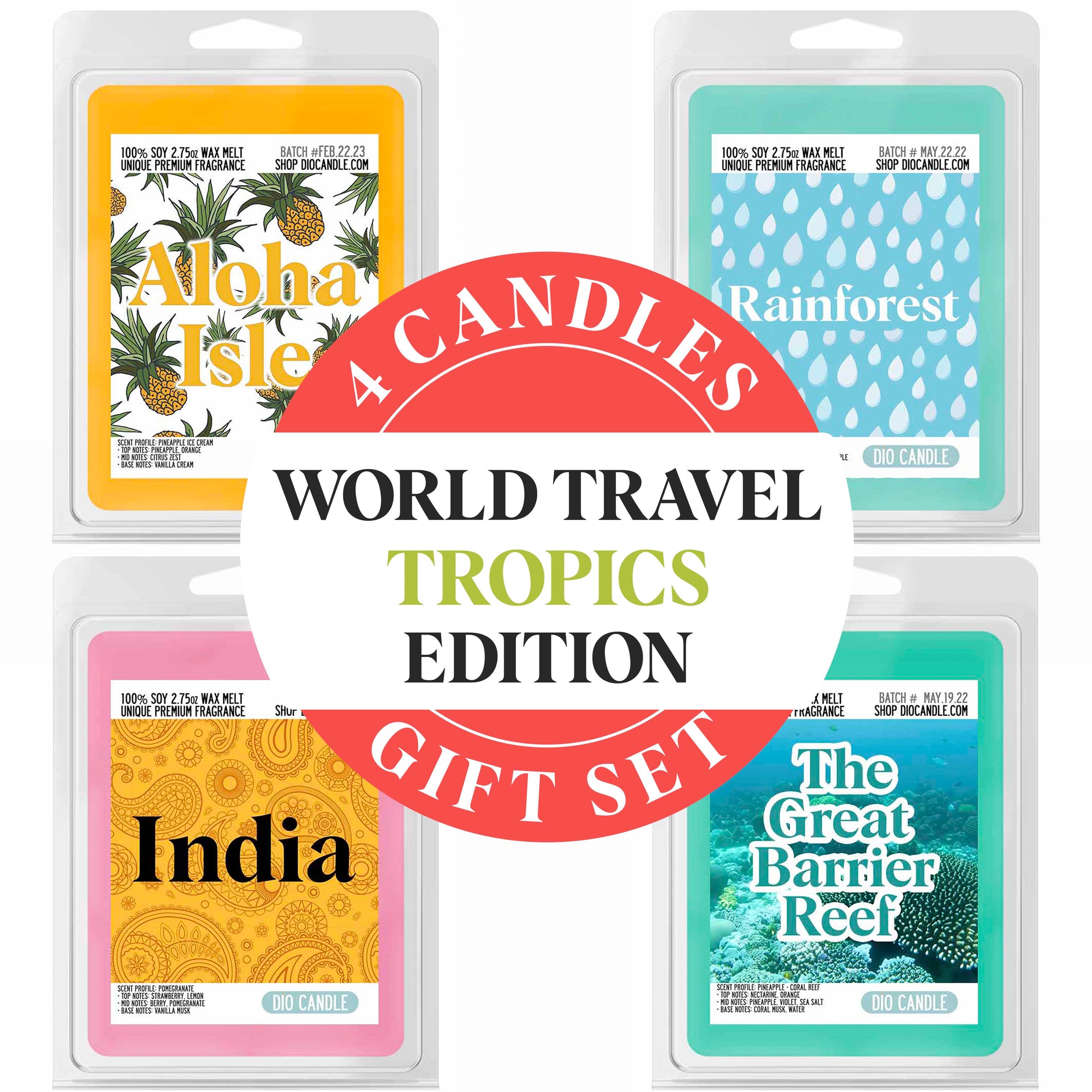 Tropics Locale Candle Gift Set