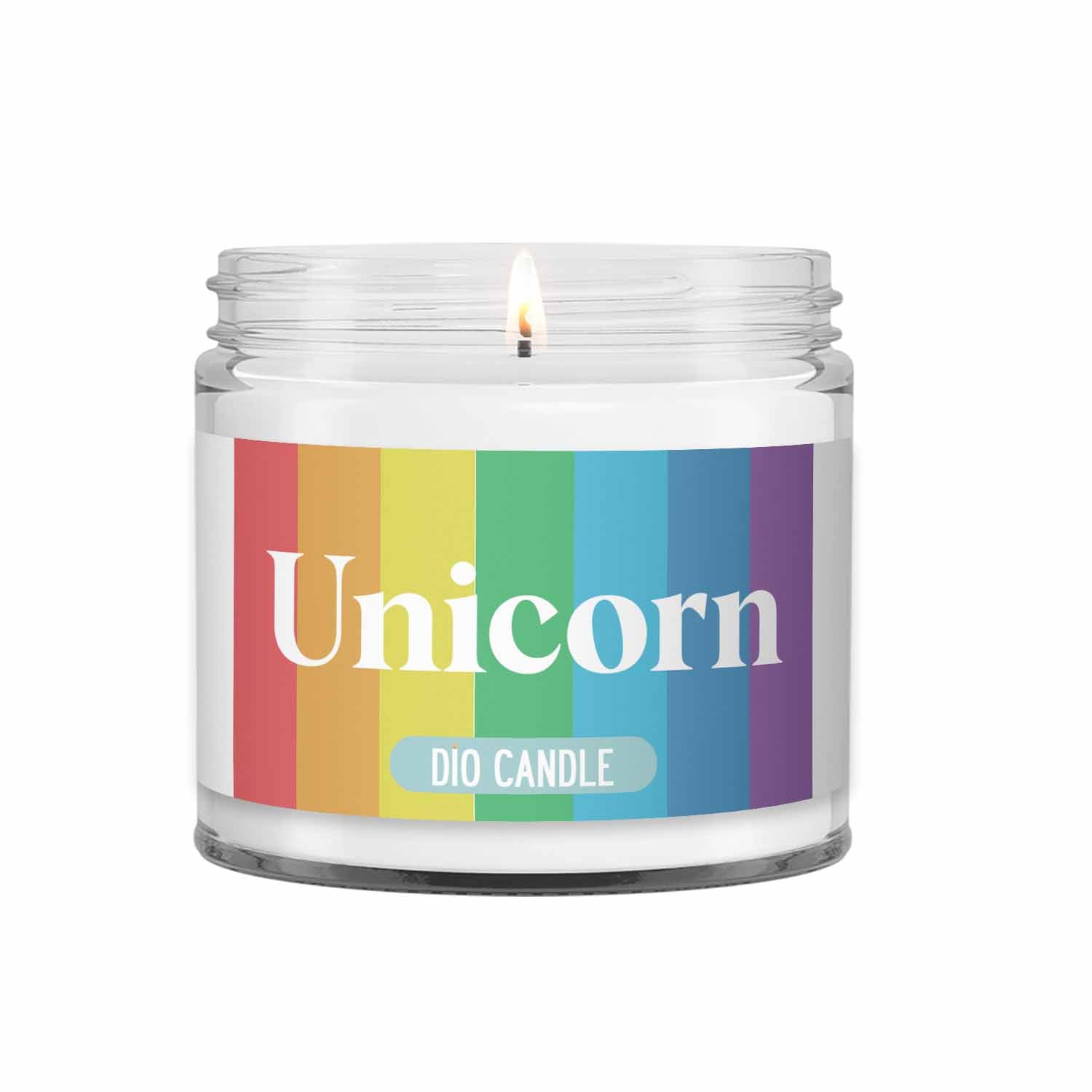 Unicorn Candle