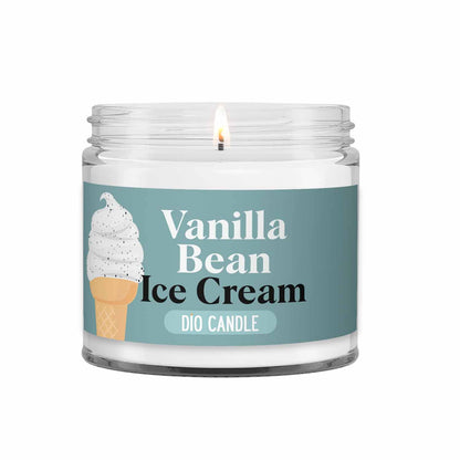 Vanilla Bean Ice Cream Candle
