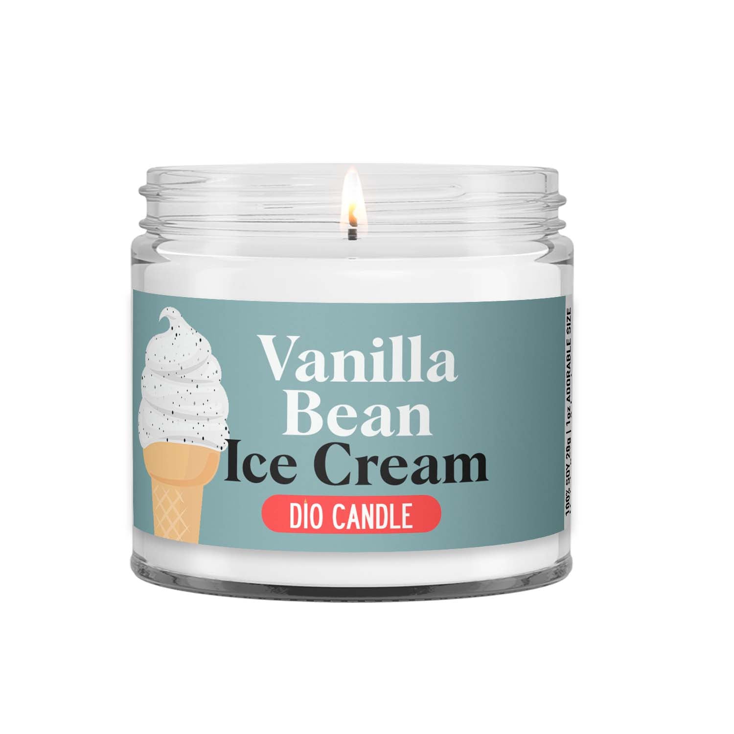 Vanilla Bean Ice Cream Candle