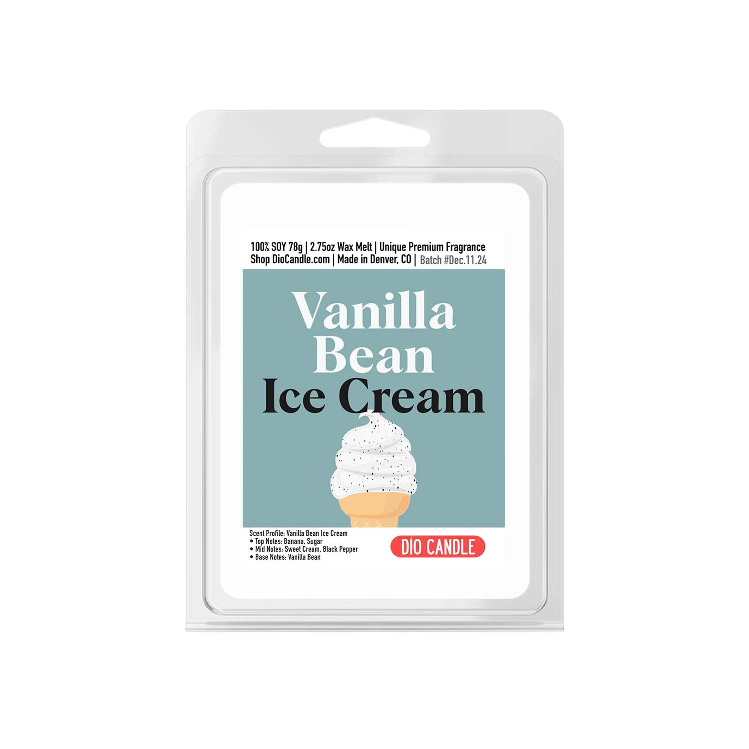 Vanilla Bean Ice Cream Candle