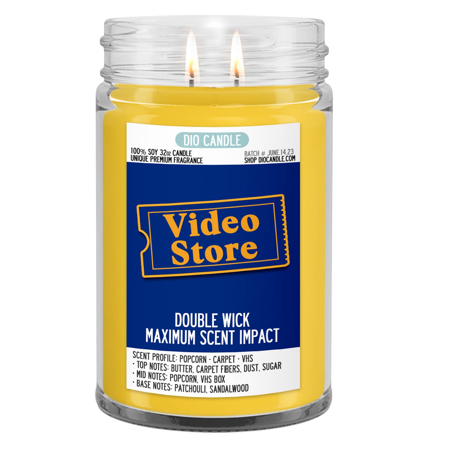 Video Store Candle