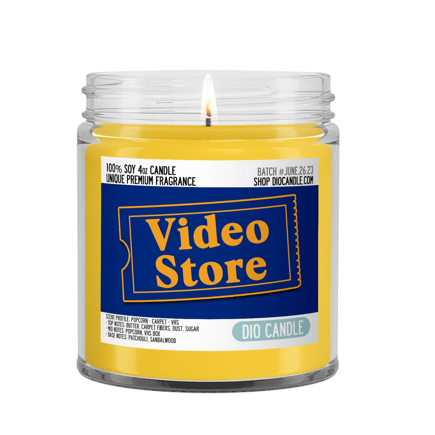 Video Store Candle