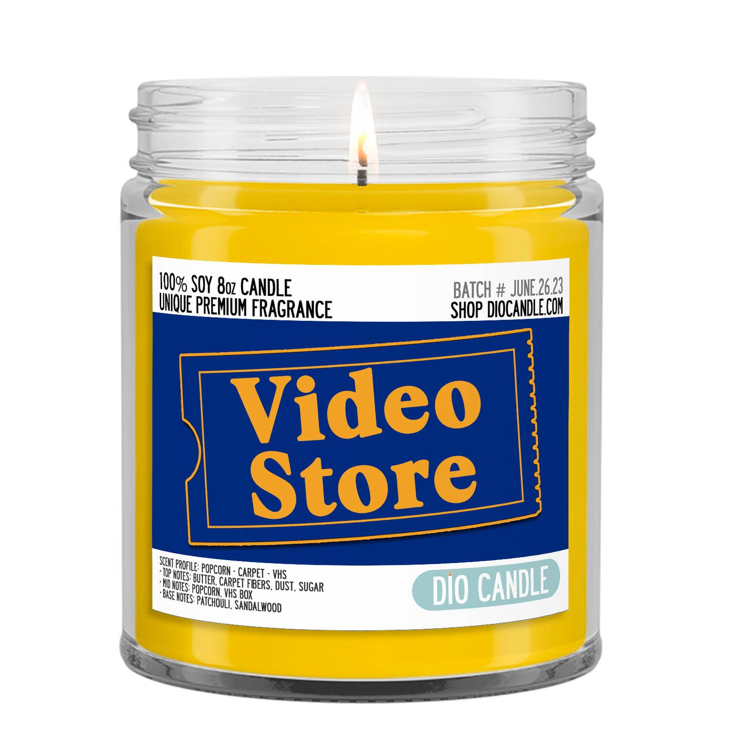 Video Store Candle