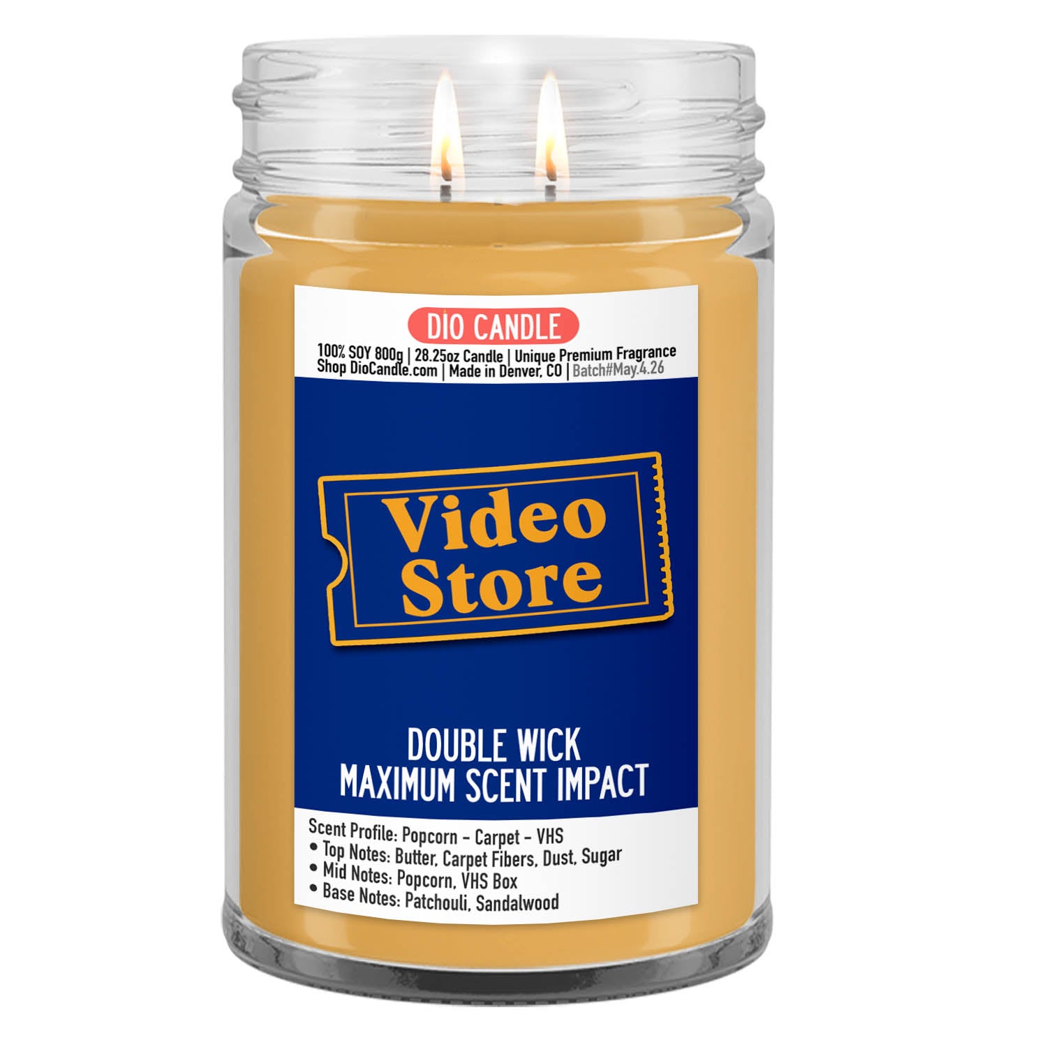 Video Store Candle