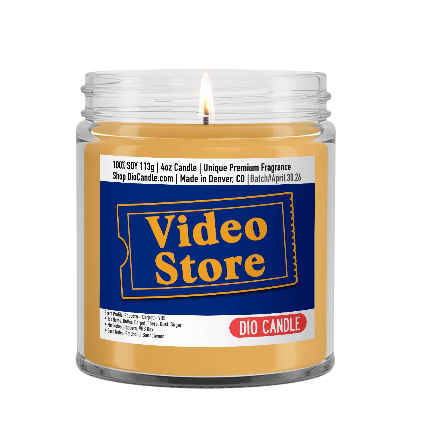 Video Store Candle