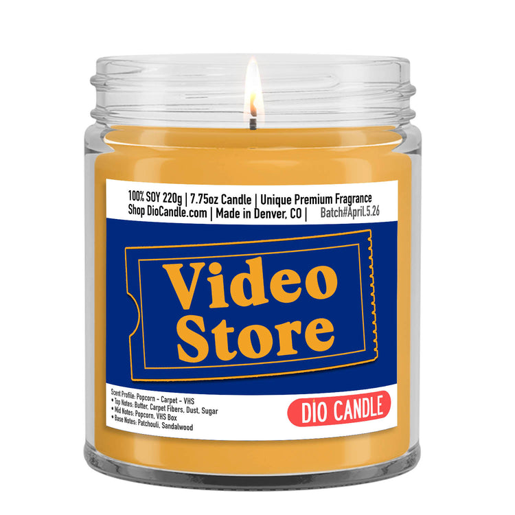 Video Store Candle