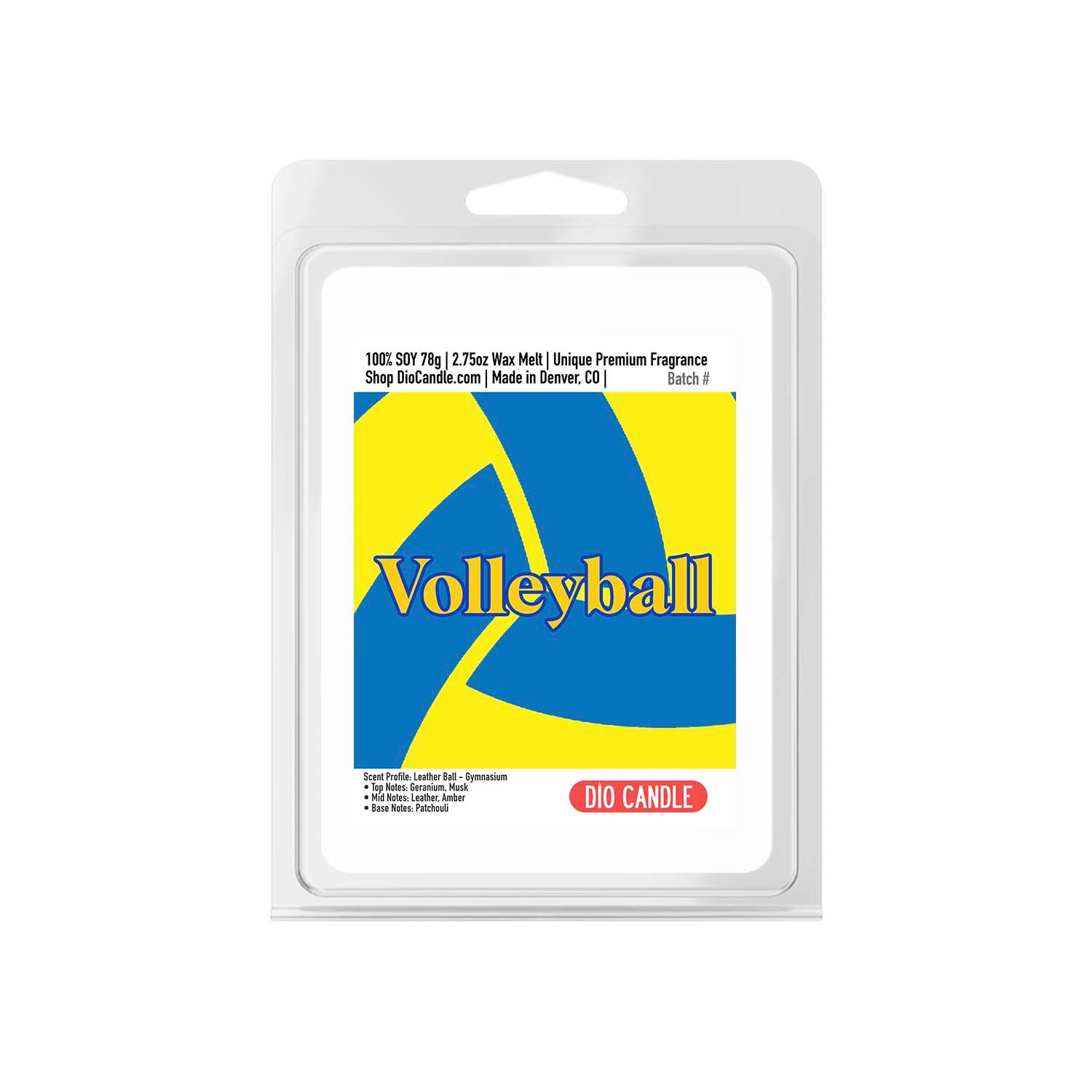 Volleyball Candle