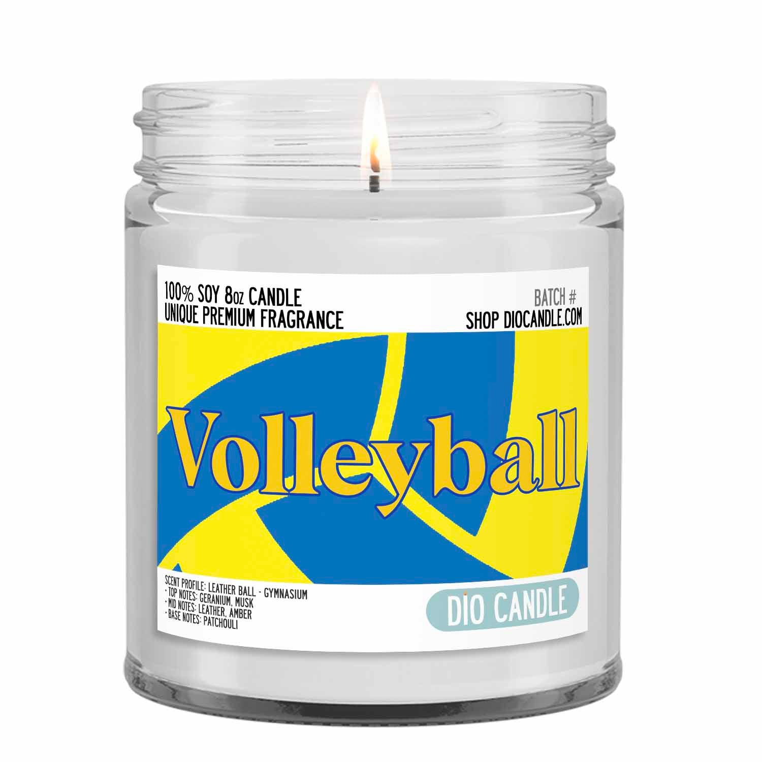 Volleyball Candle