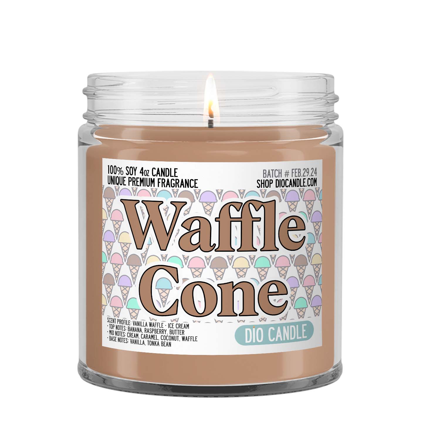 Waffle Cone Candle