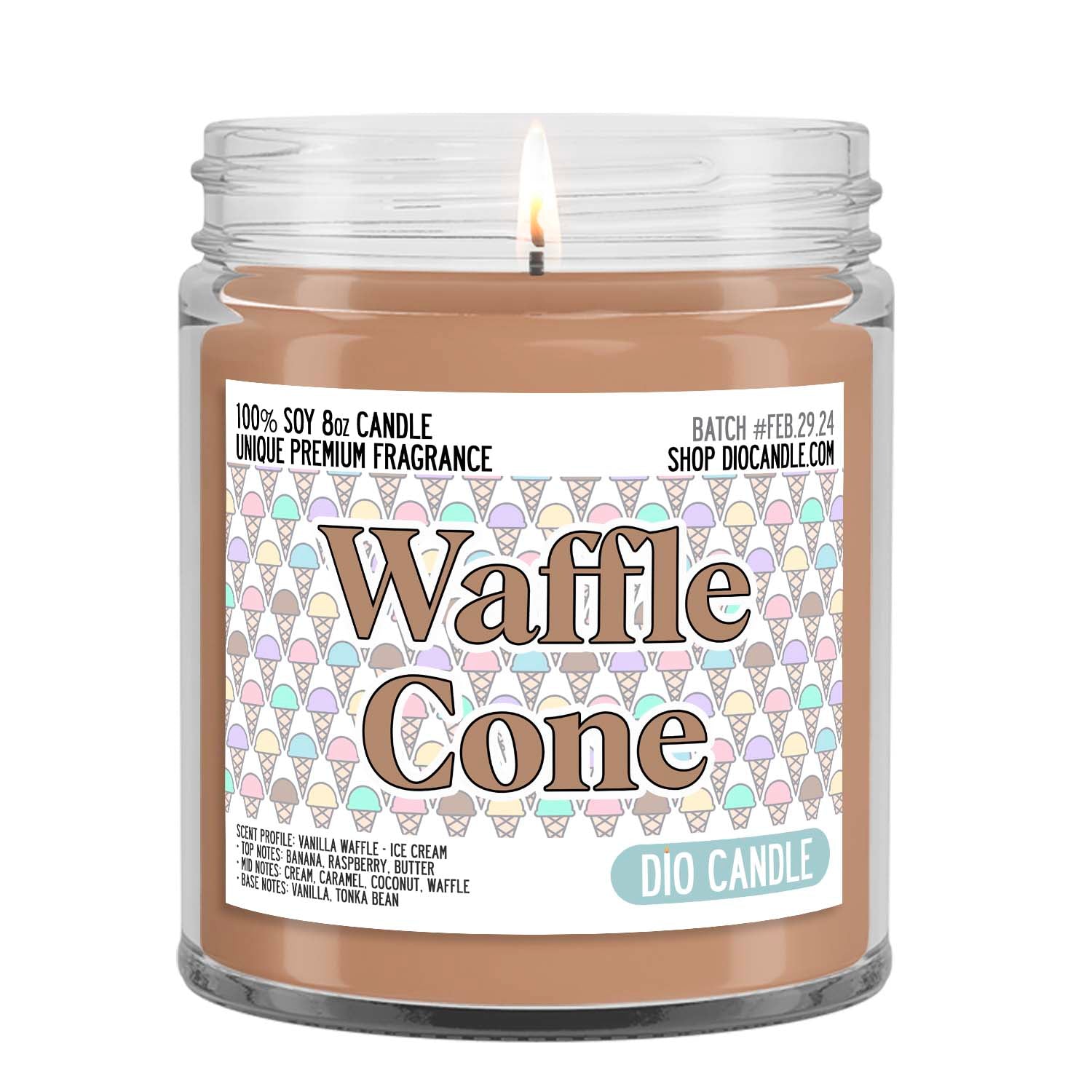 Waffle Cone Candle