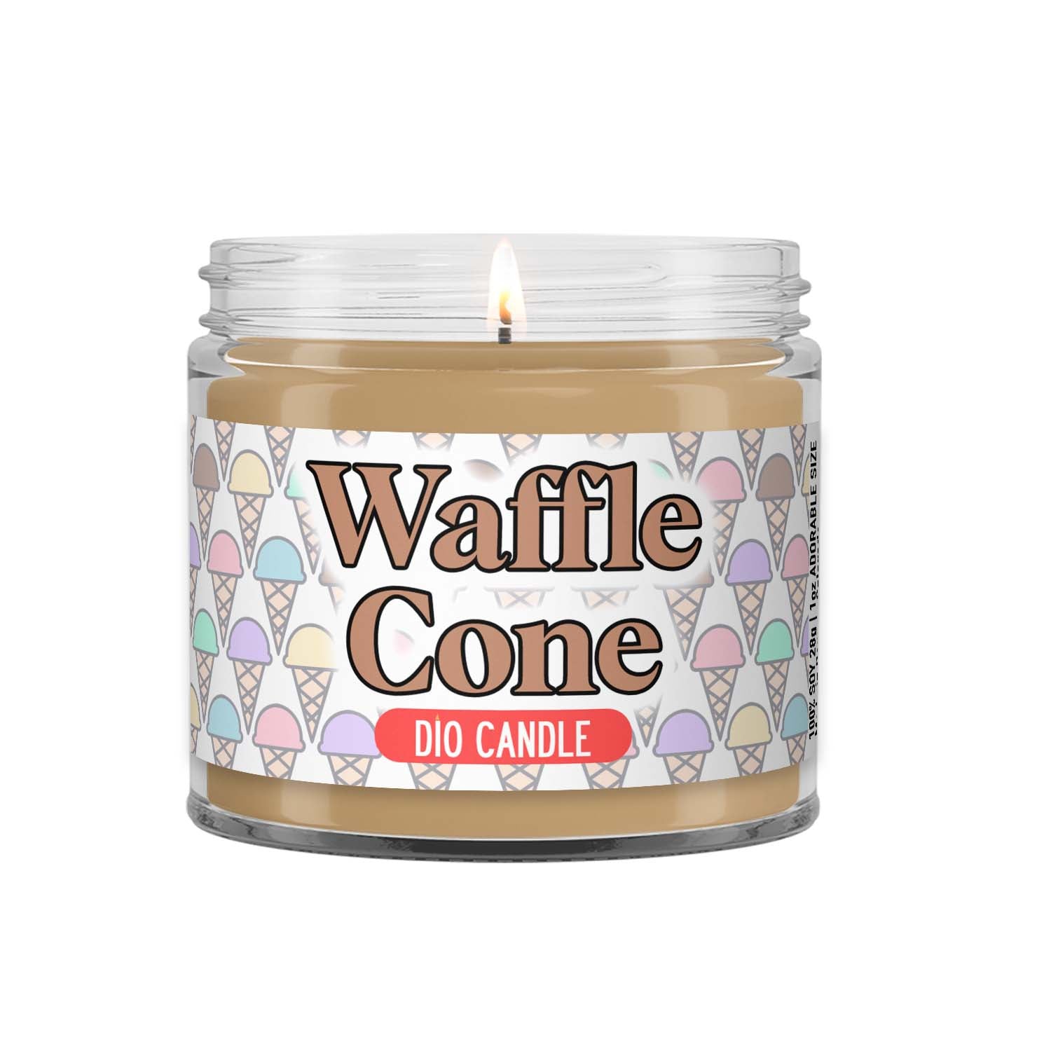 Waffle Cone Candle