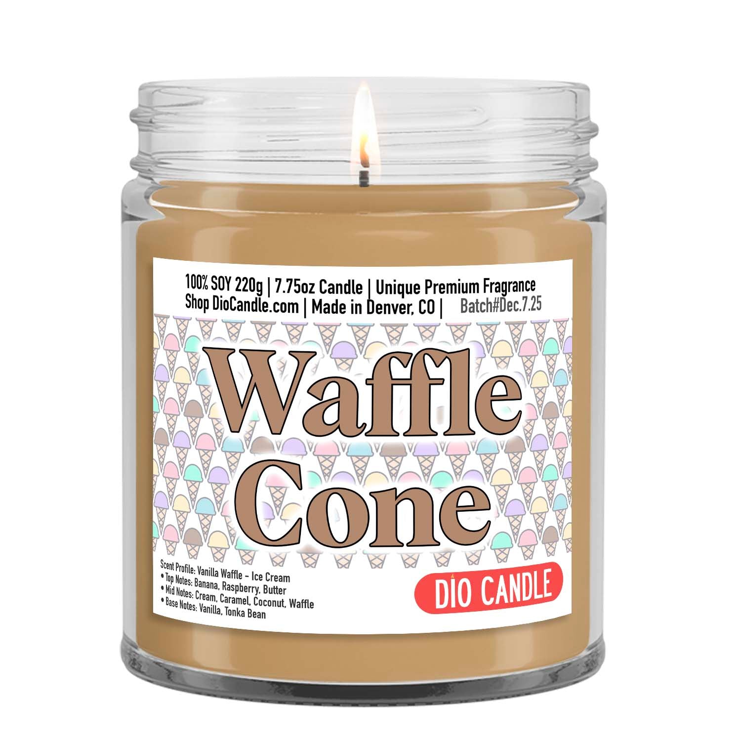 Waffle Cone Candle