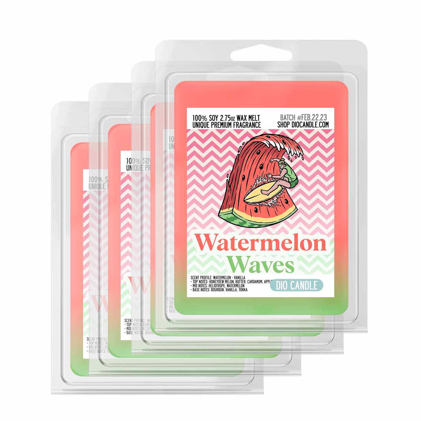 Watermelon Waves Candle