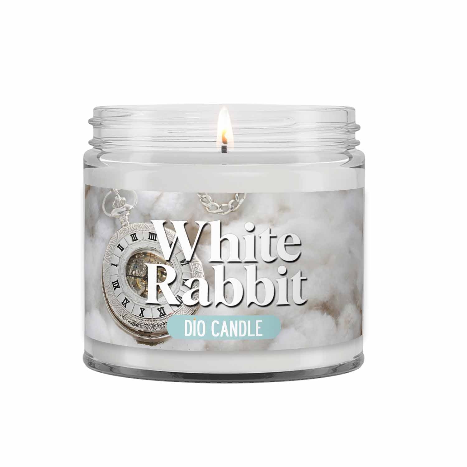 White Rabbit Candle