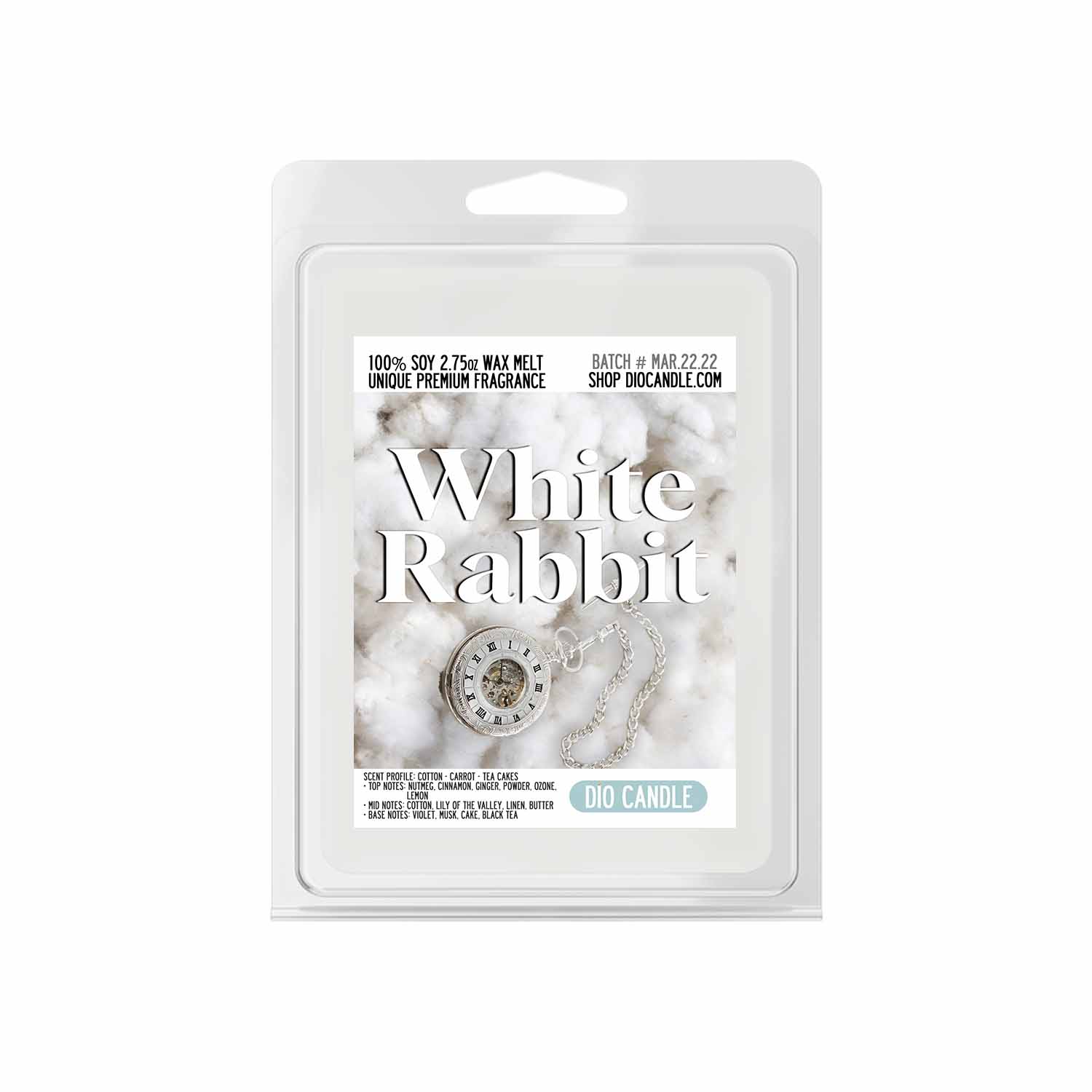 White Rabbit Candle