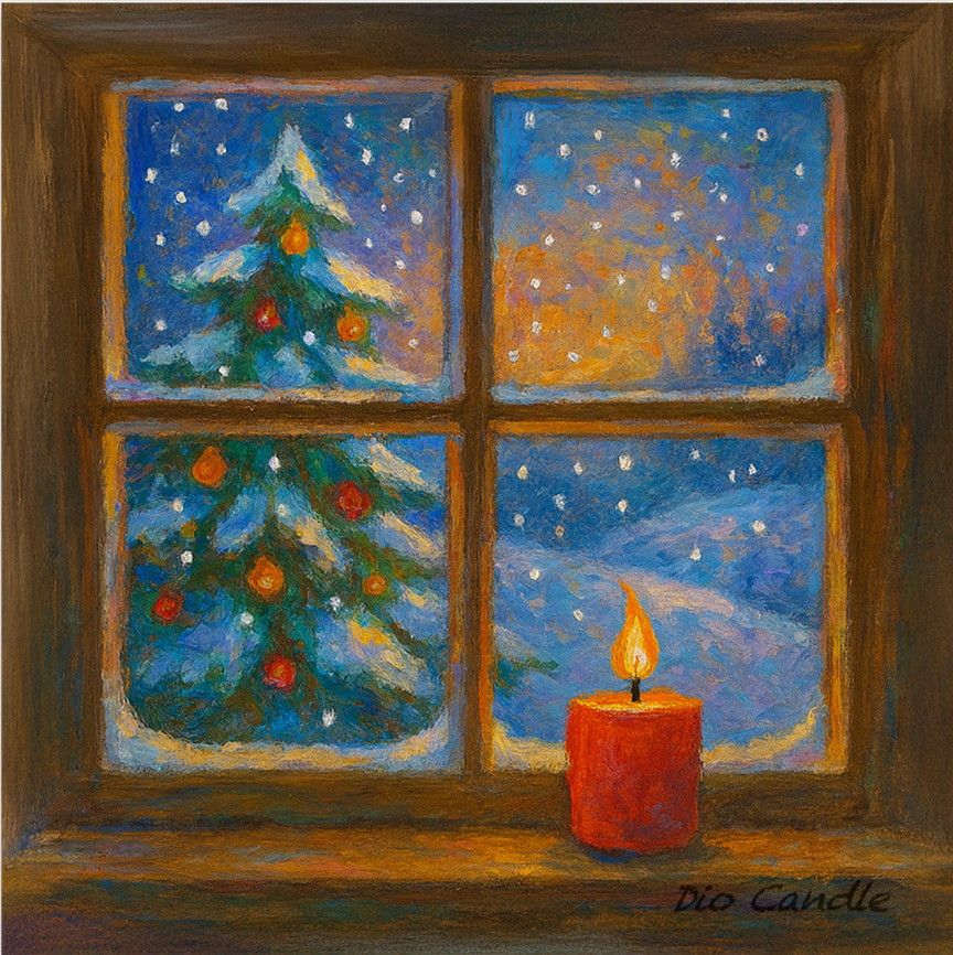 Winter Window Magnet