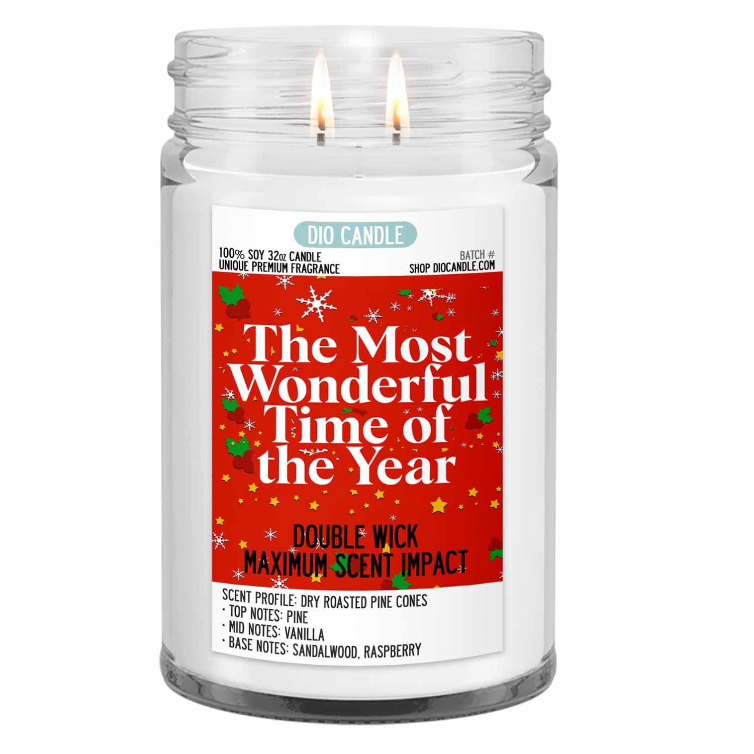 Wonderful Time of The Year Candle