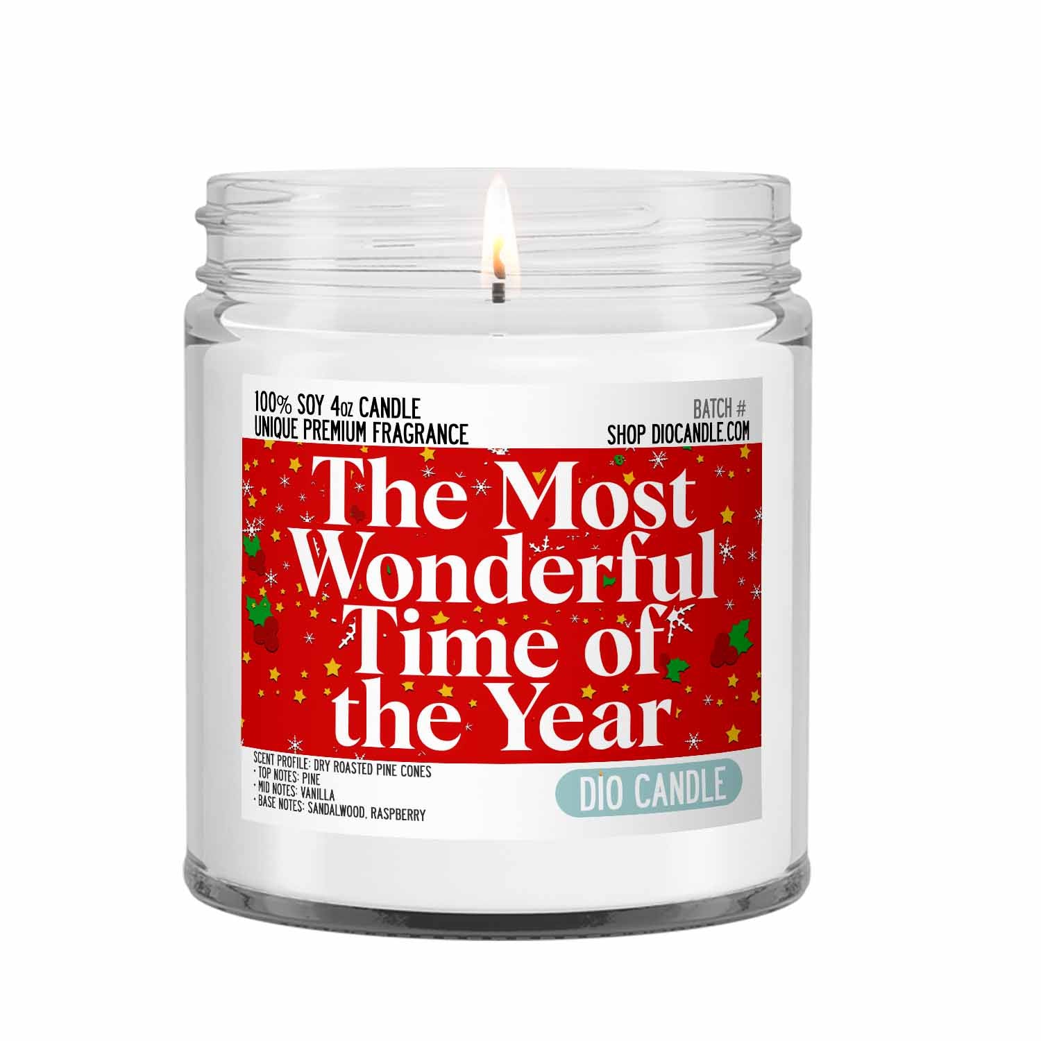 Wonderful Time of The Year Candle