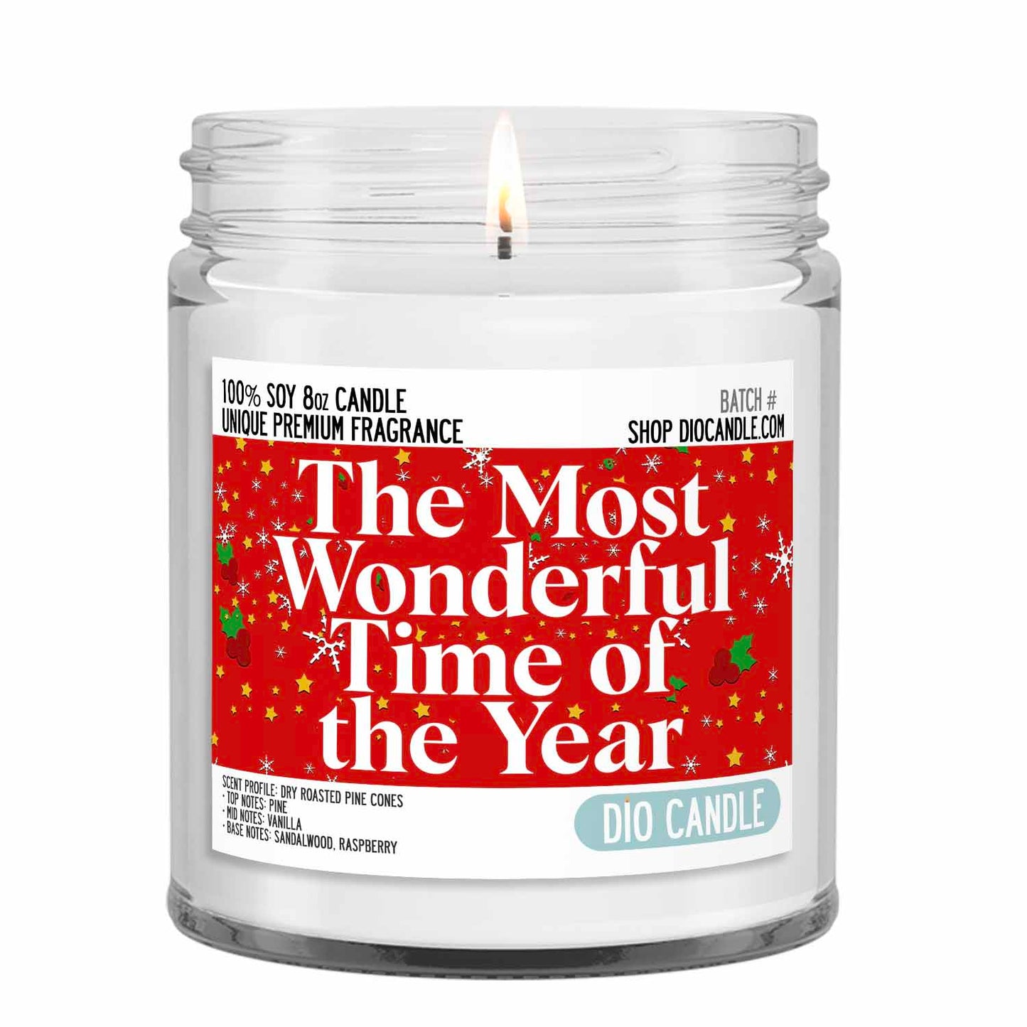 Wonderful Time of The Year Candle