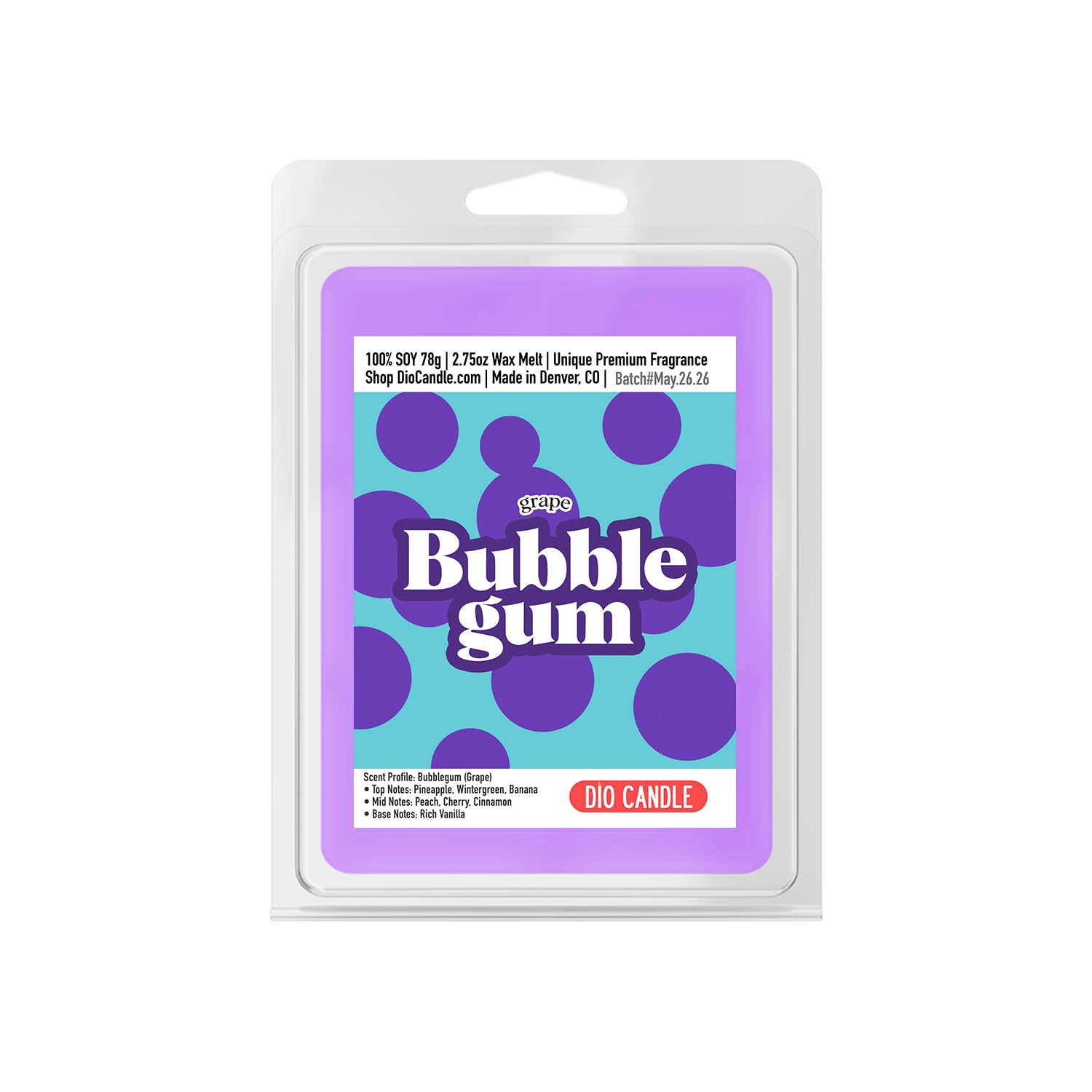 Bubblegum Candle