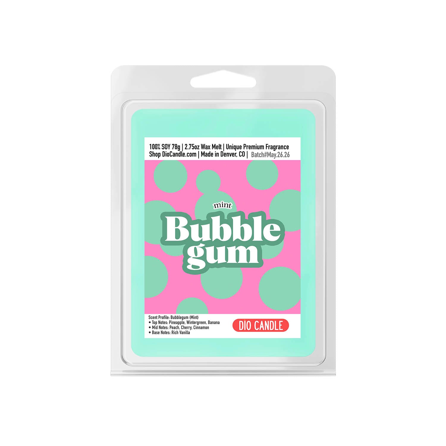 Bubblegum Candle