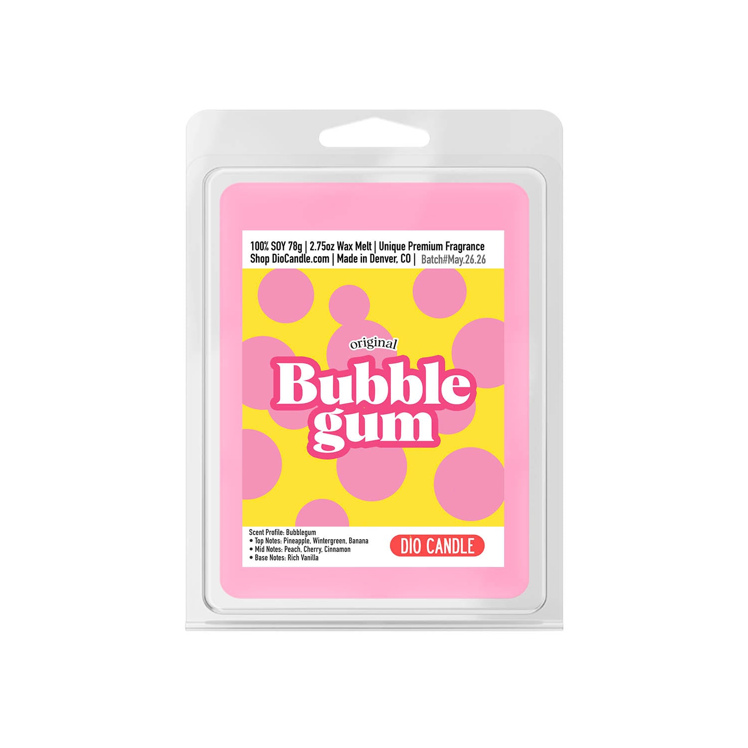 Bubblegum Candle