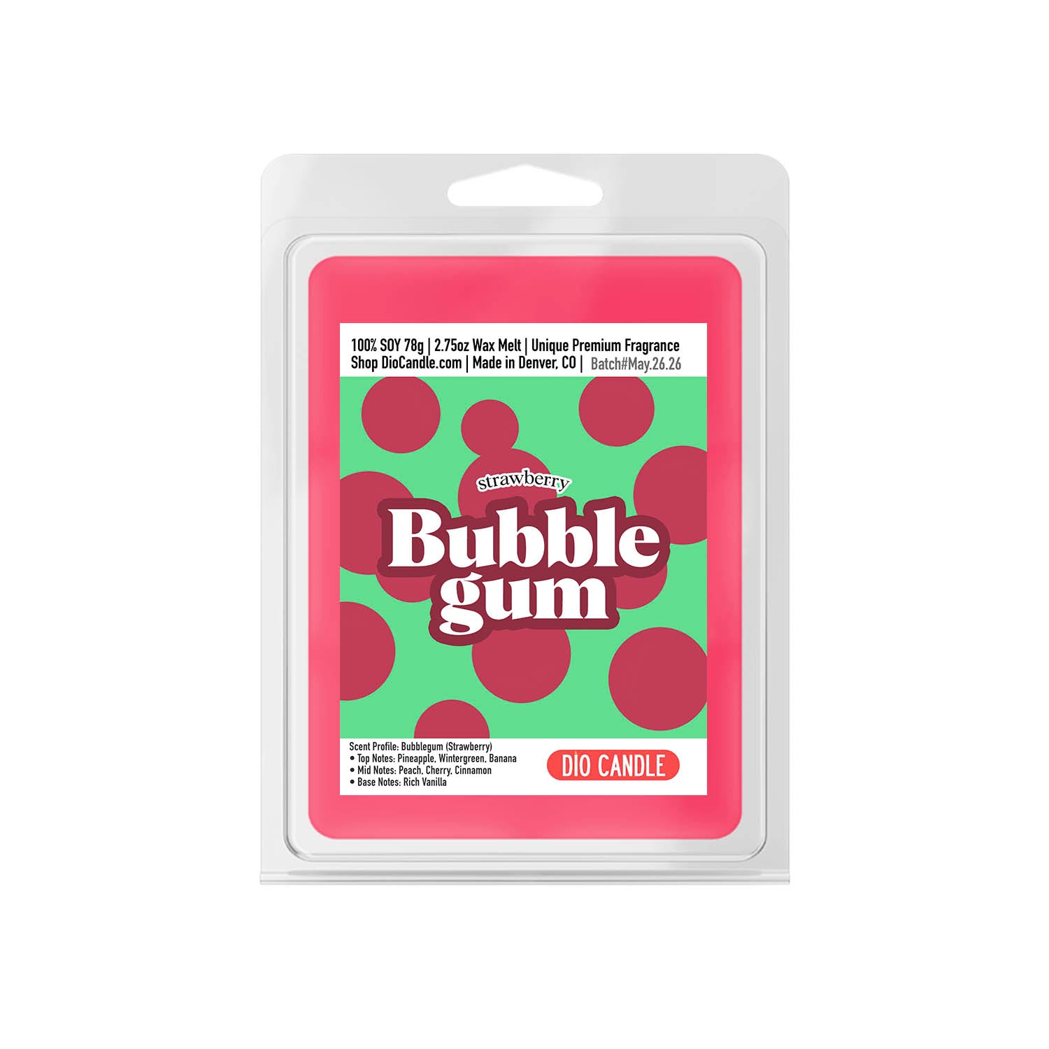 Bubblegum Candle