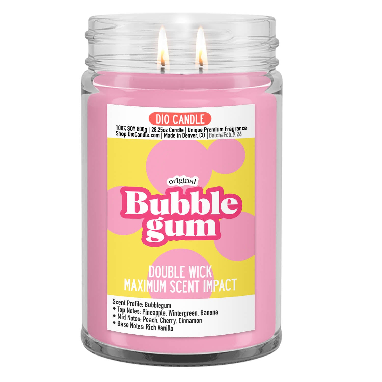 Bubblegum Candle
