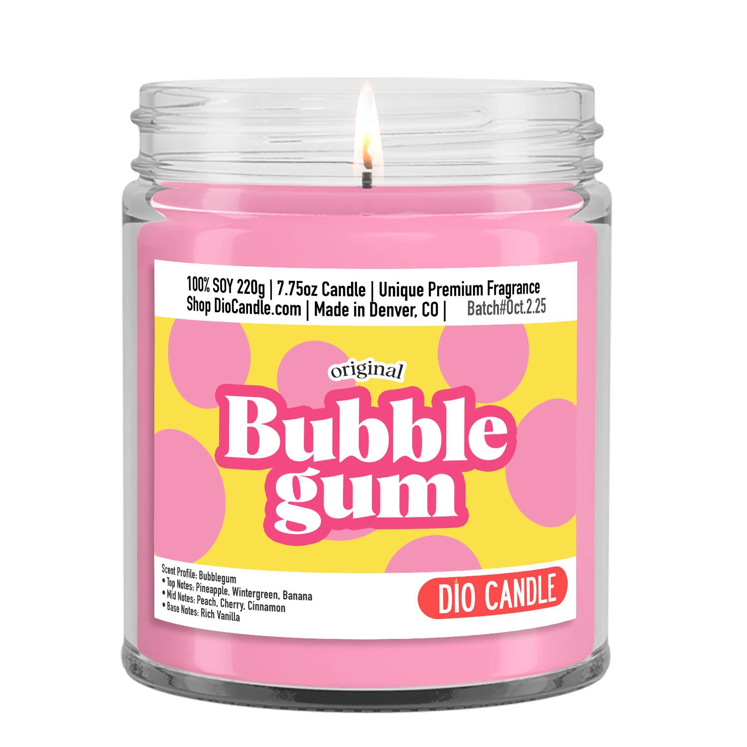 Bubblegum Candle