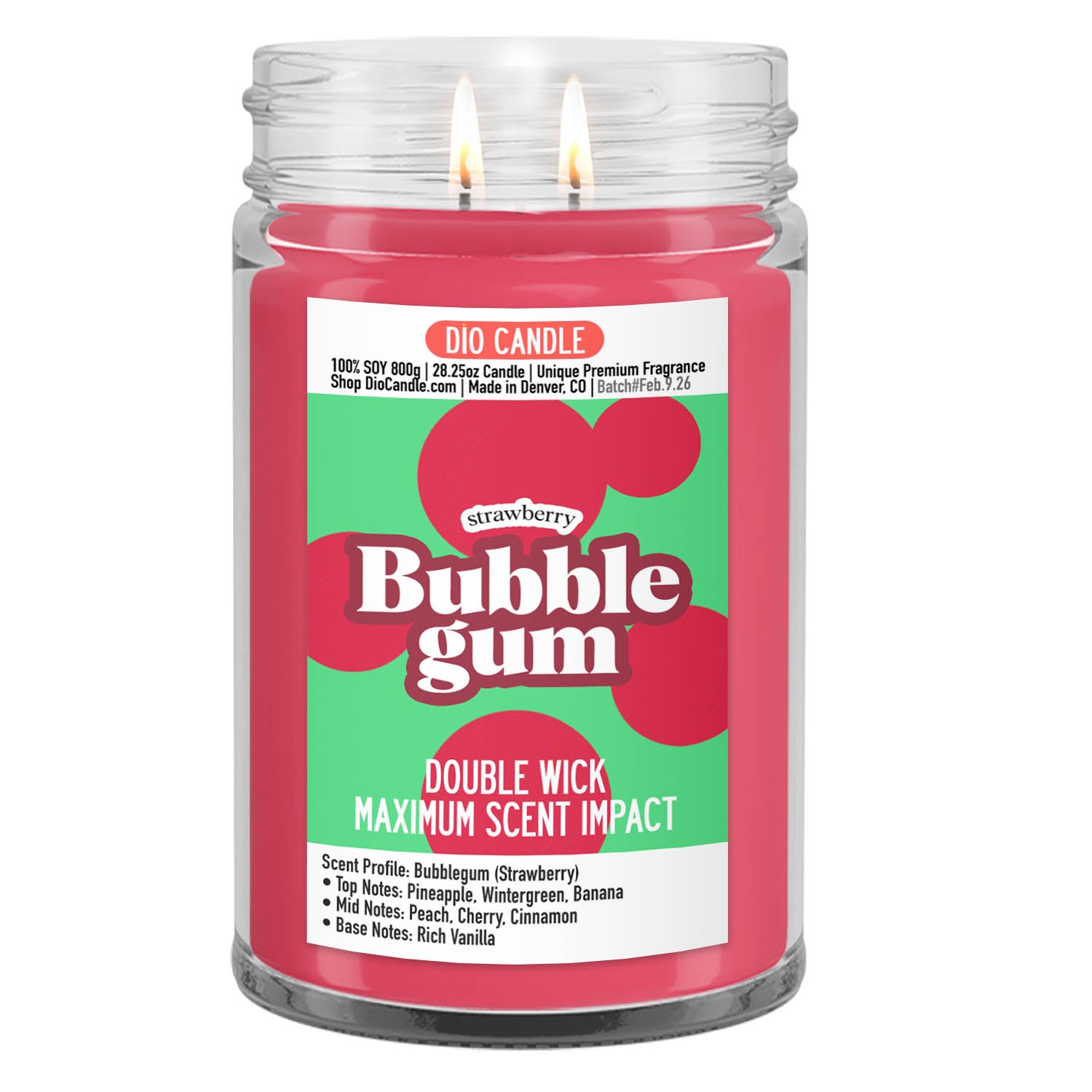 Bubblegum Candle