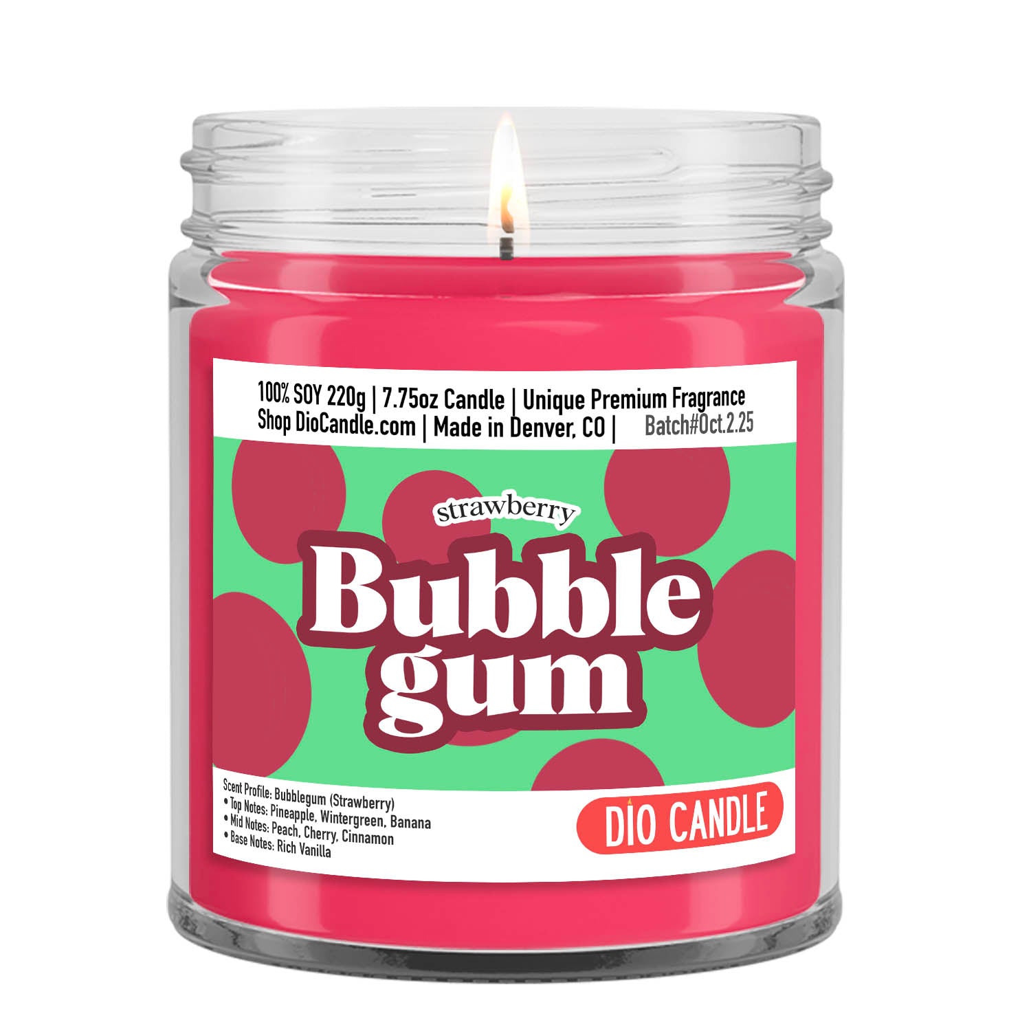 Bubblegum Candle