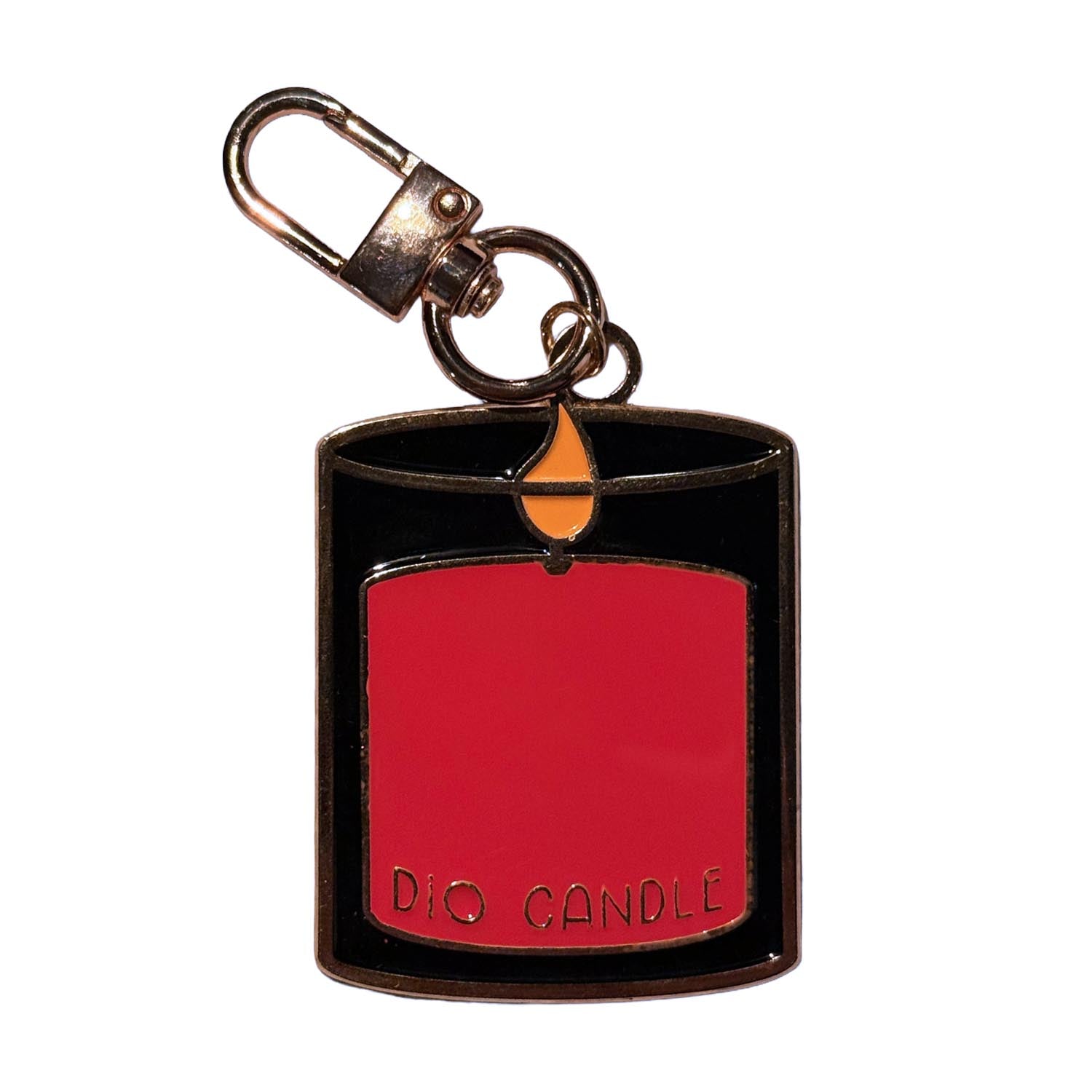 Dio Candle 10 Year Anniversary Enamel Keychain