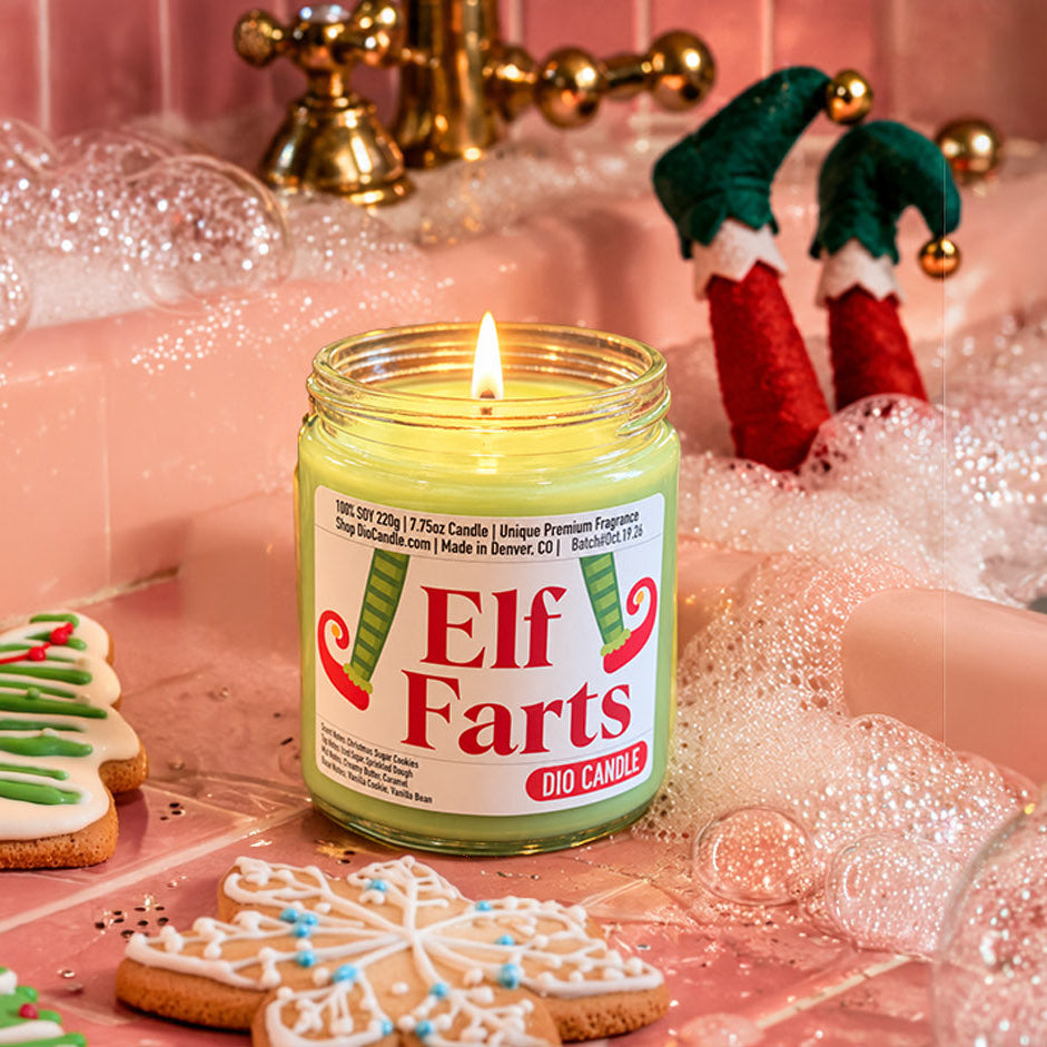 Elf Farts Candle