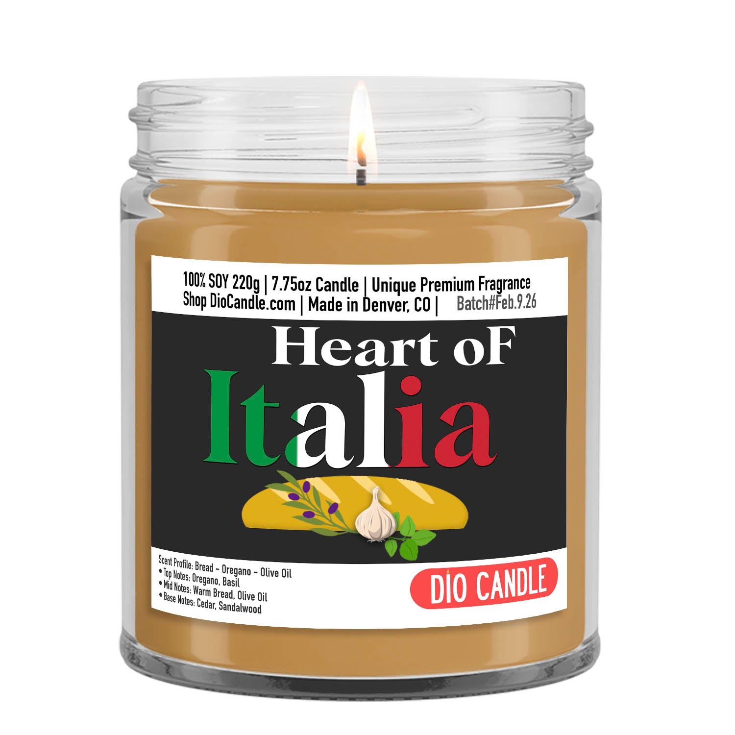 Italy Candle