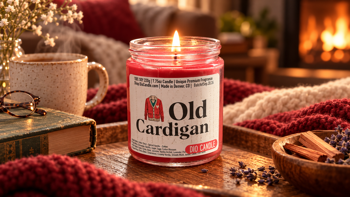 Old Cardigan Candle