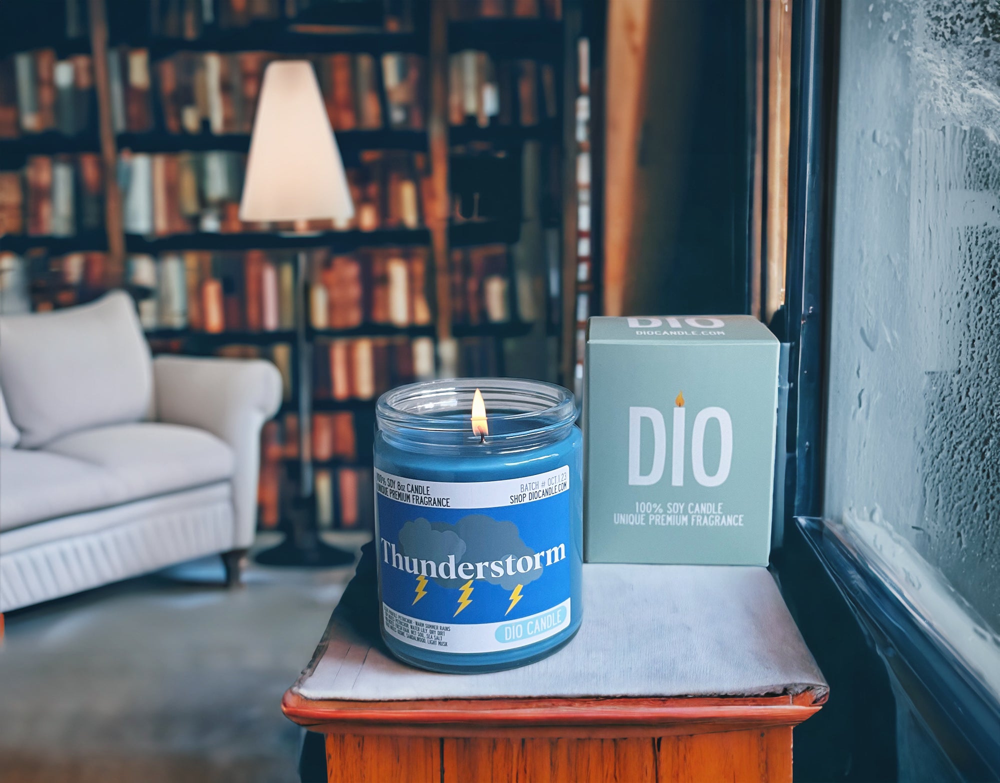 Thunderstorm Candle