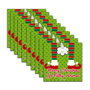 Merry Christmas Ya Filthy Animal Gift Tag  Scented - Dio Candle Company