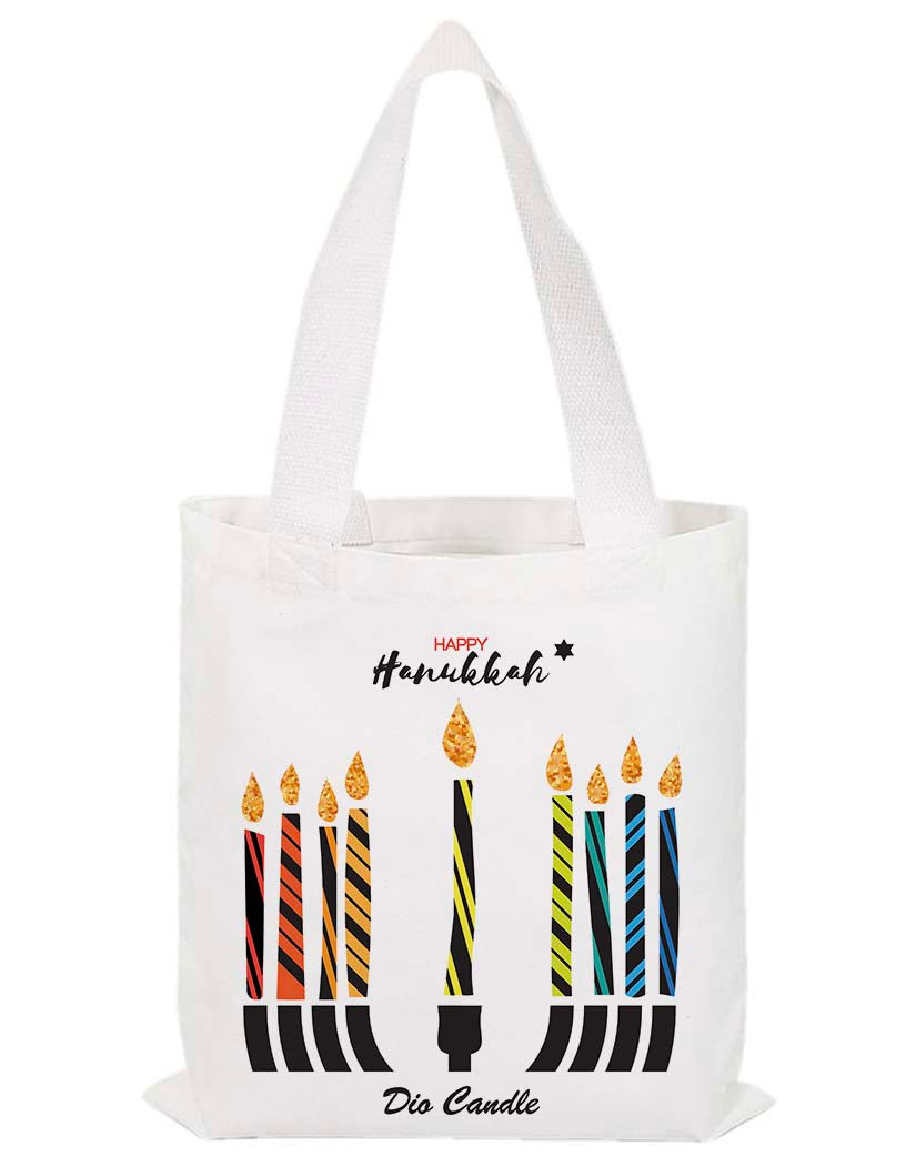 Happy Hanukkah Tote Bag