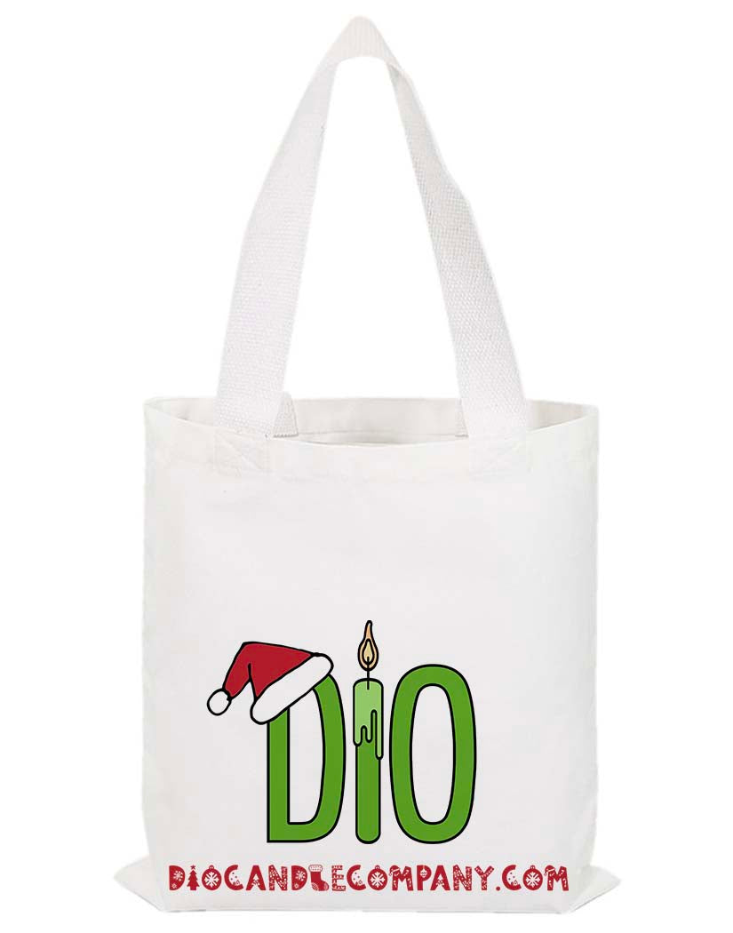 Dio Logo Festive Tote Bag