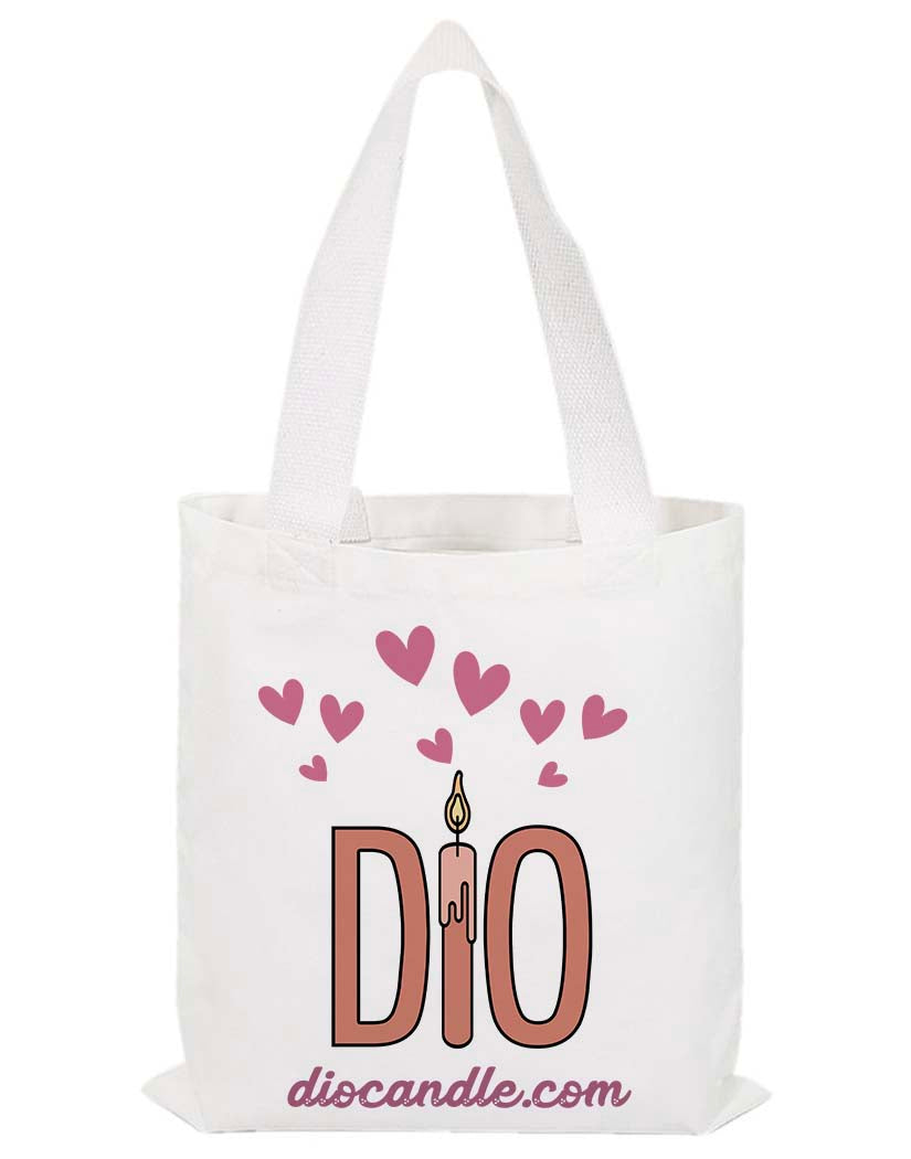Dio Logo Valentine's Day Tote Bag