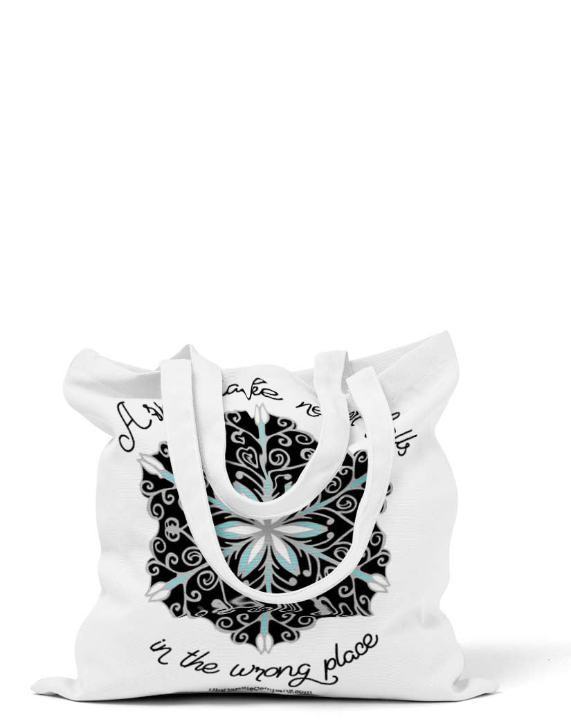 Snowflake Tote Bag