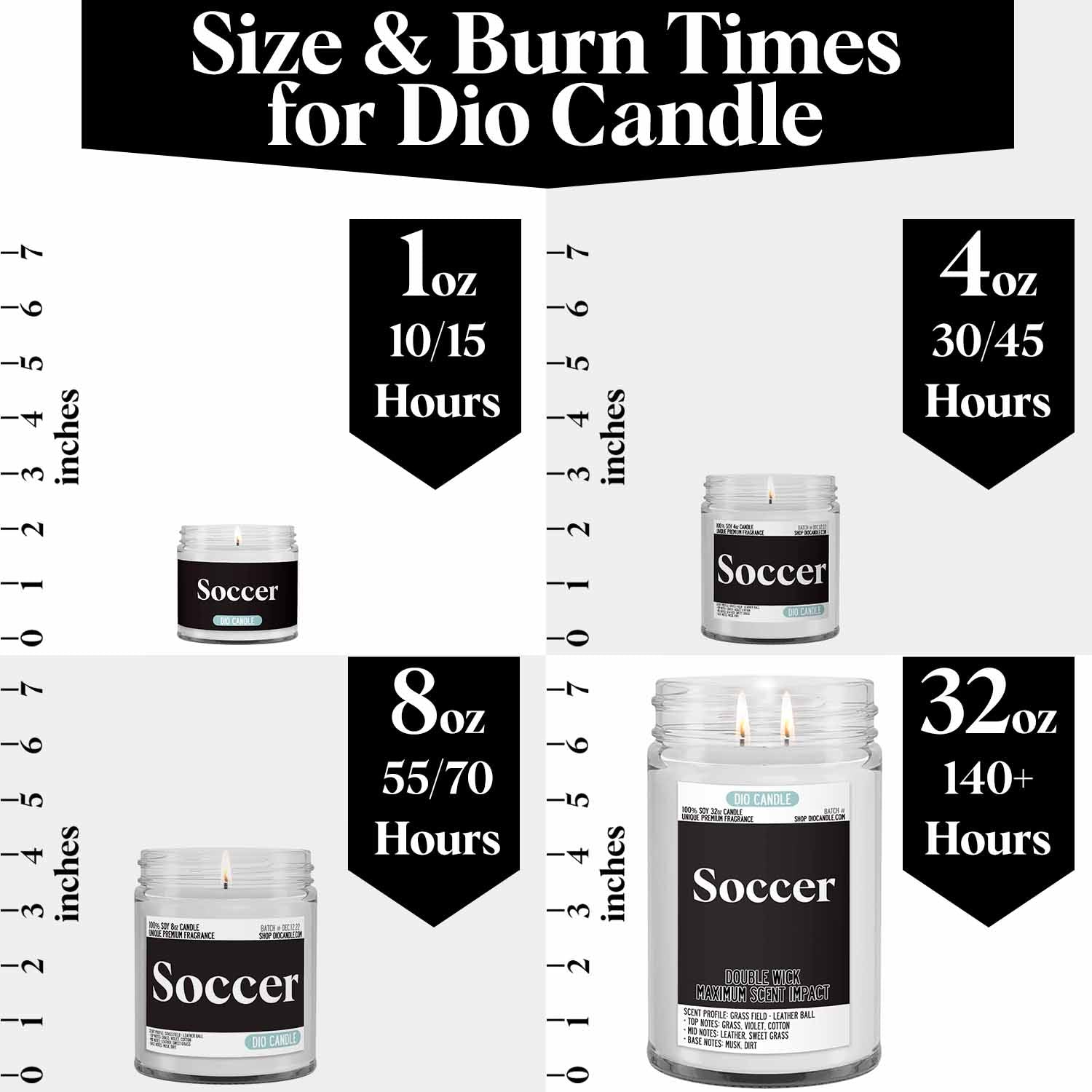 Soccer Candle