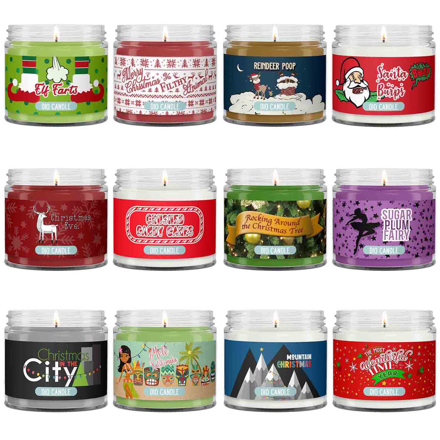 Funny Christmas Candle for Christmas Movie Lovers Holiday Gifts