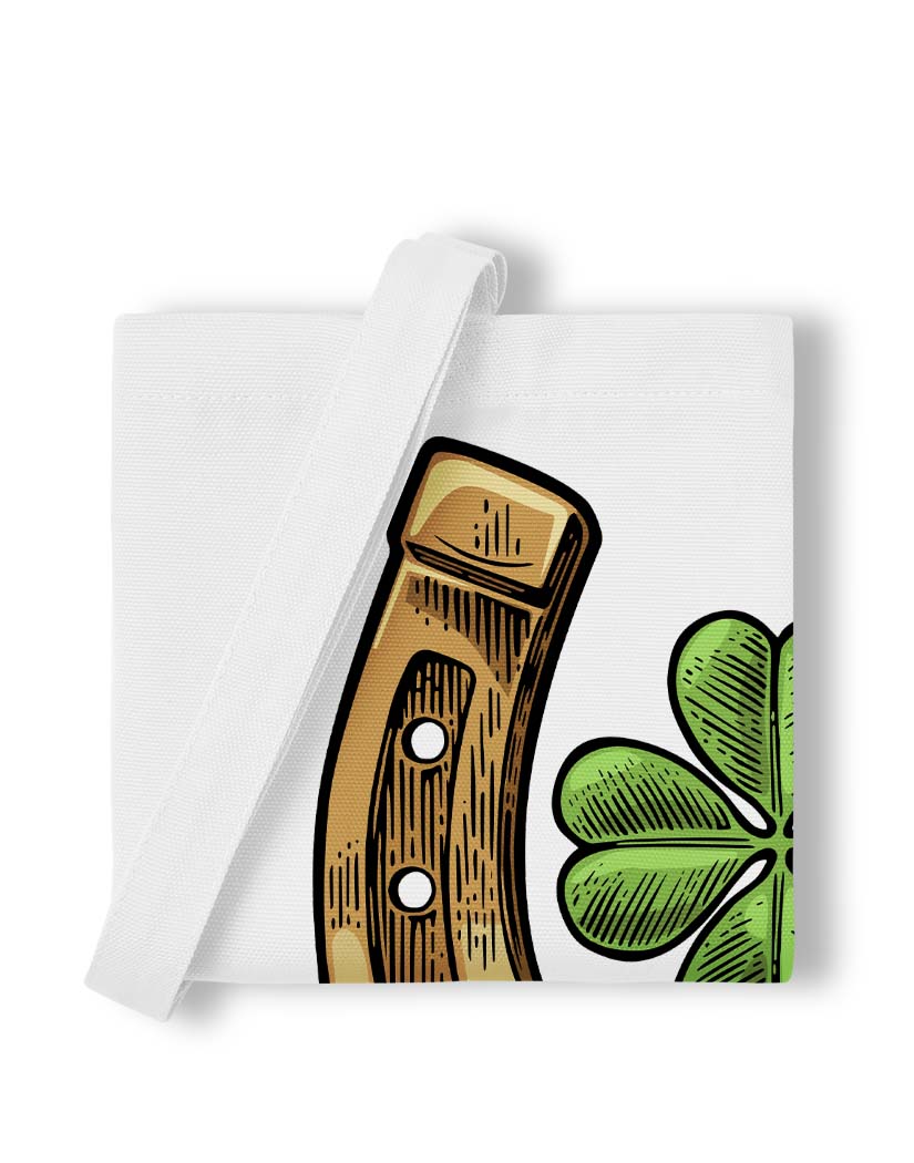 Born Lucky Shamrock Tote Bag